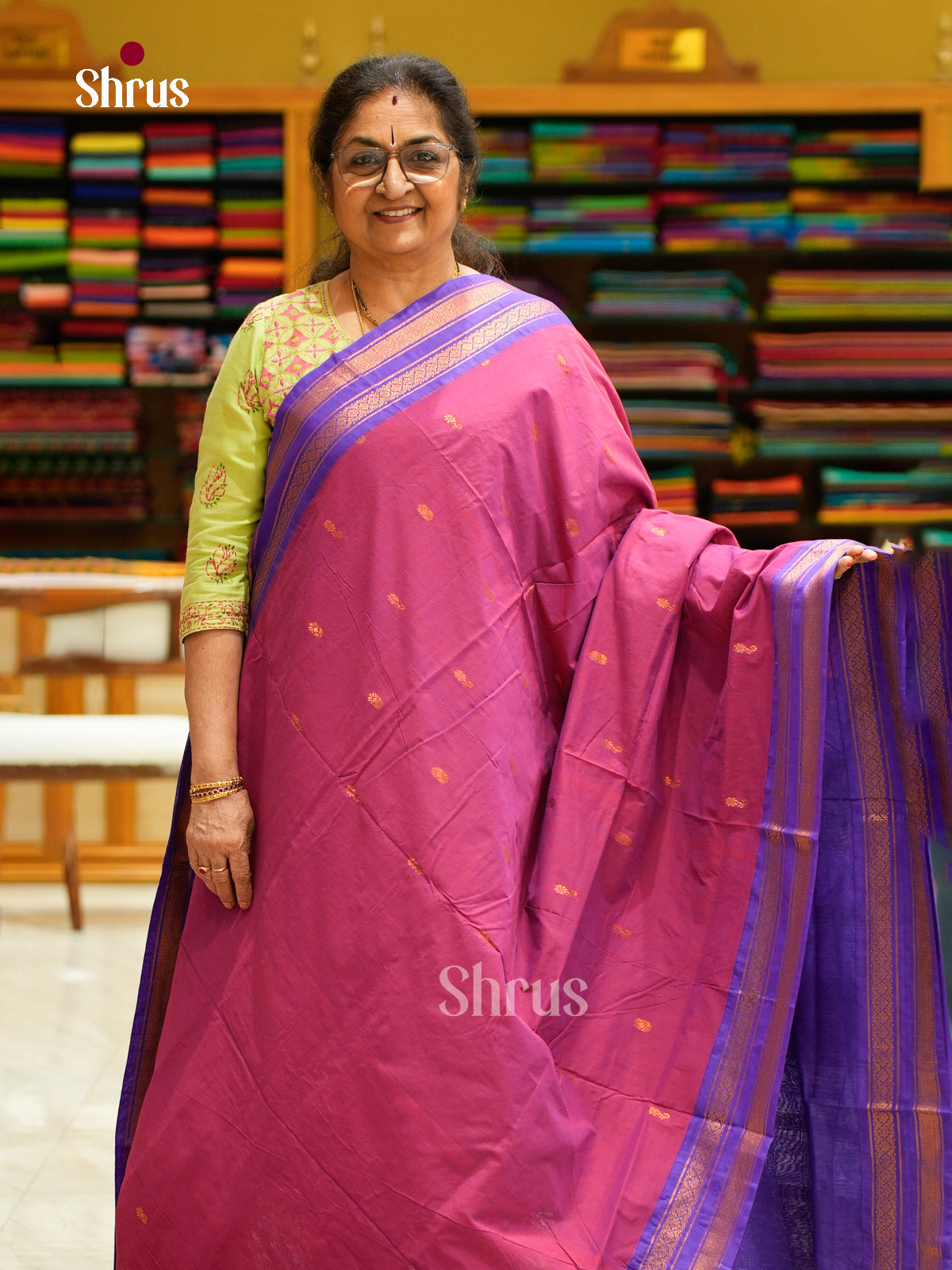 Kalyani Cotton Saree - EES23180 - Shop on Shrus.com