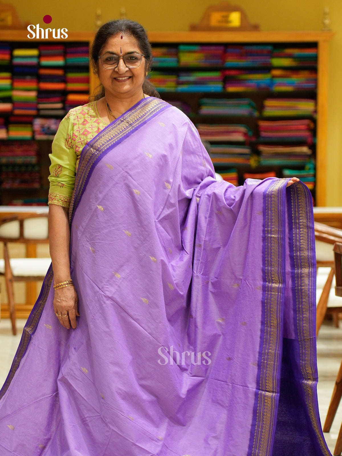 Kalyani Cotton Saree - EES23182 - Shop on Shrus.com