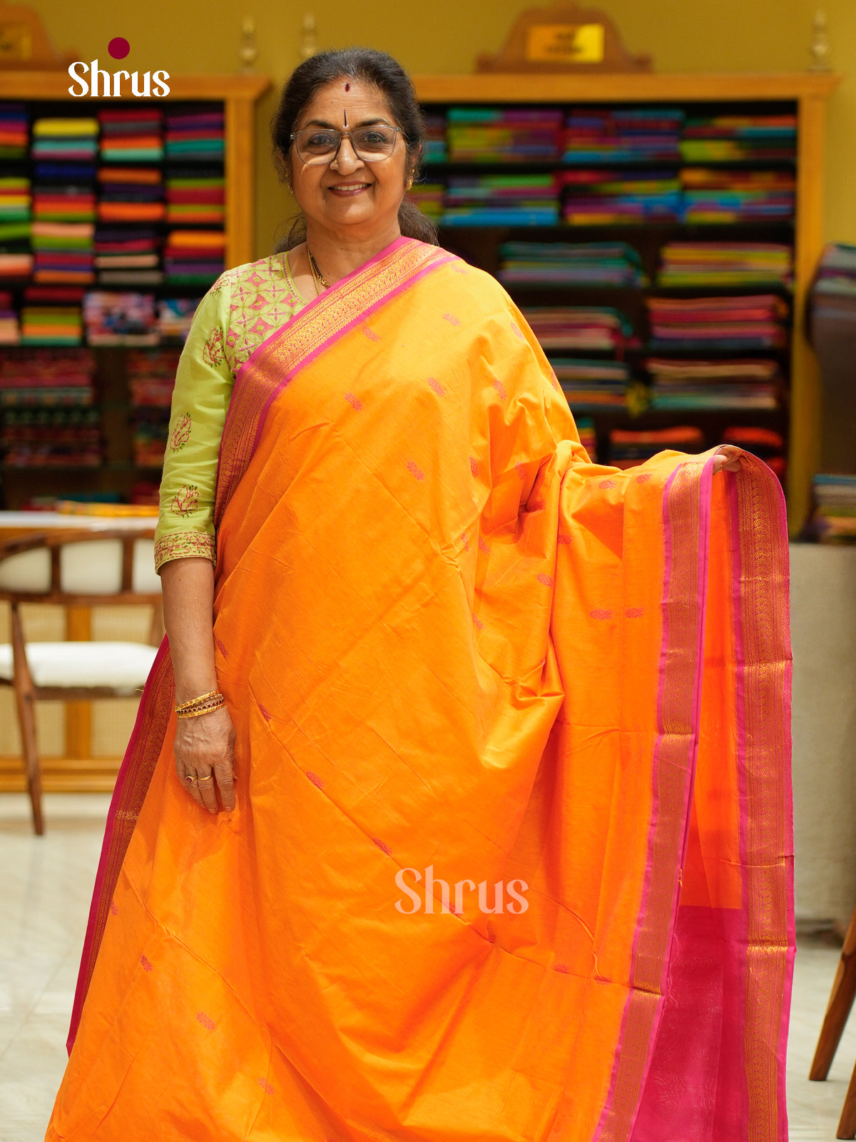 Kalyani Cotton Saree - EES23183 - Shop on Shrus.com