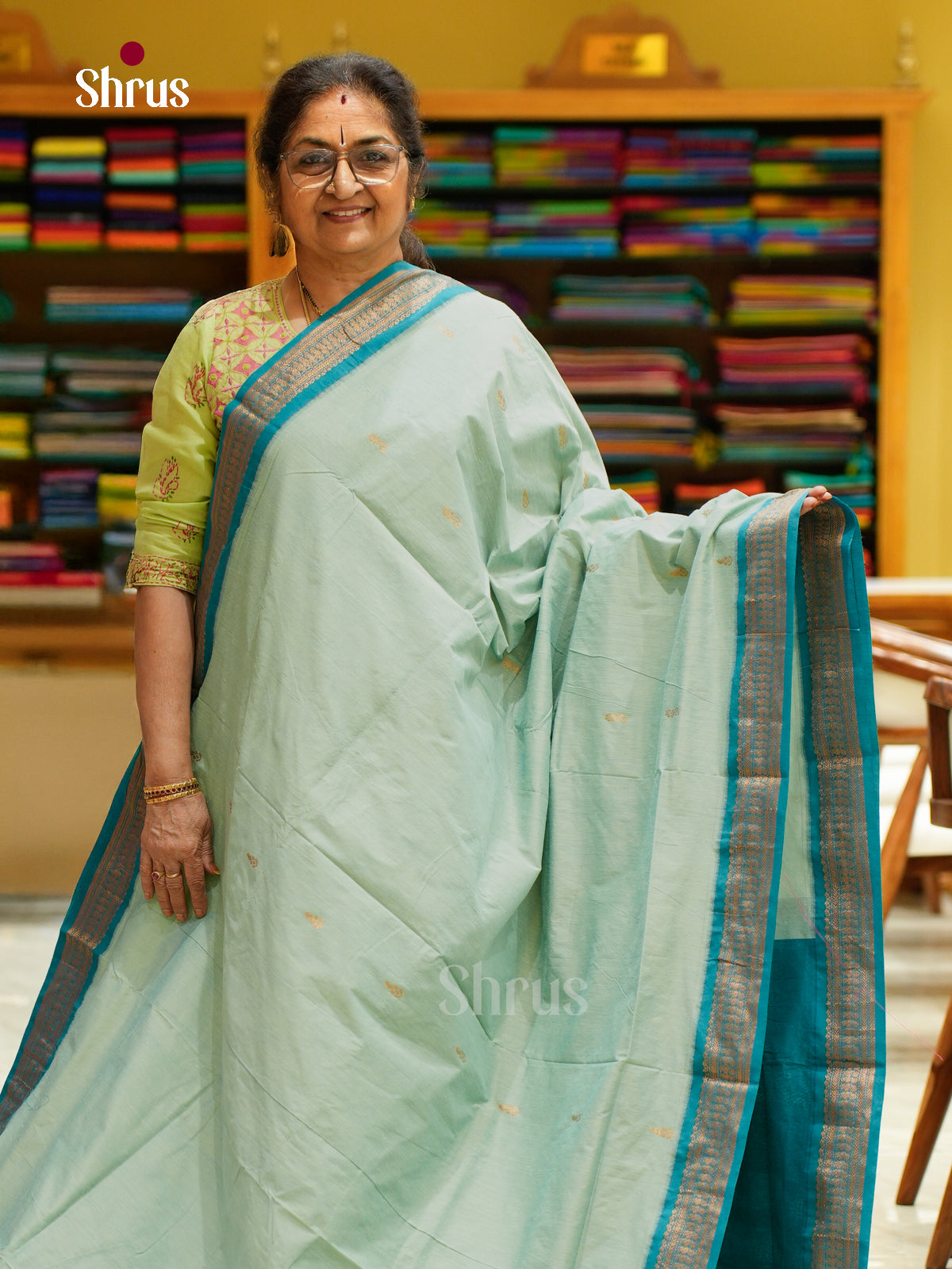 Kalyani Cotton Saree - EES23187 - Shop on Shrus.com