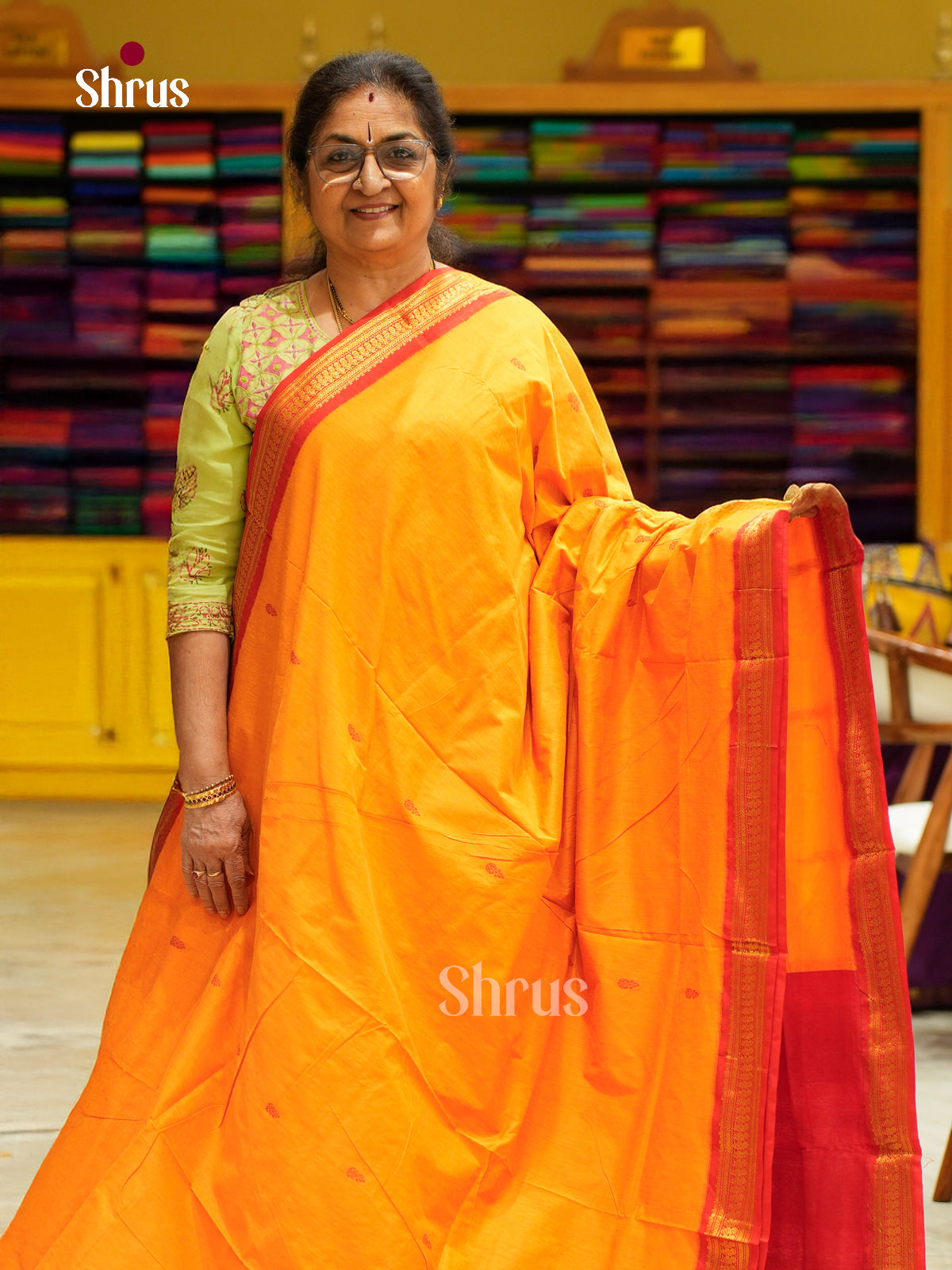 Kalyani Cotton Saree - EES23196 - Shop on Shrus.com