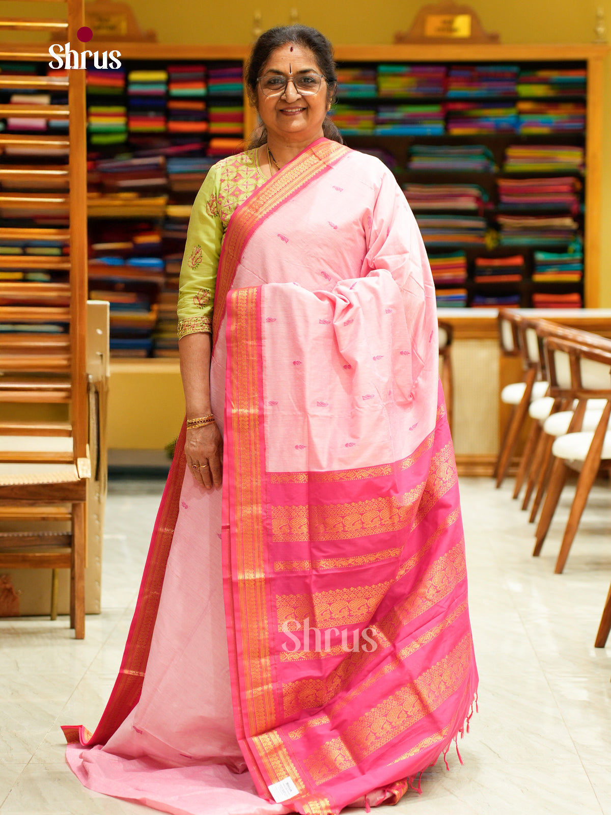 Kalyani Cotton Saree - EES23197 - Shop on Shrus.com