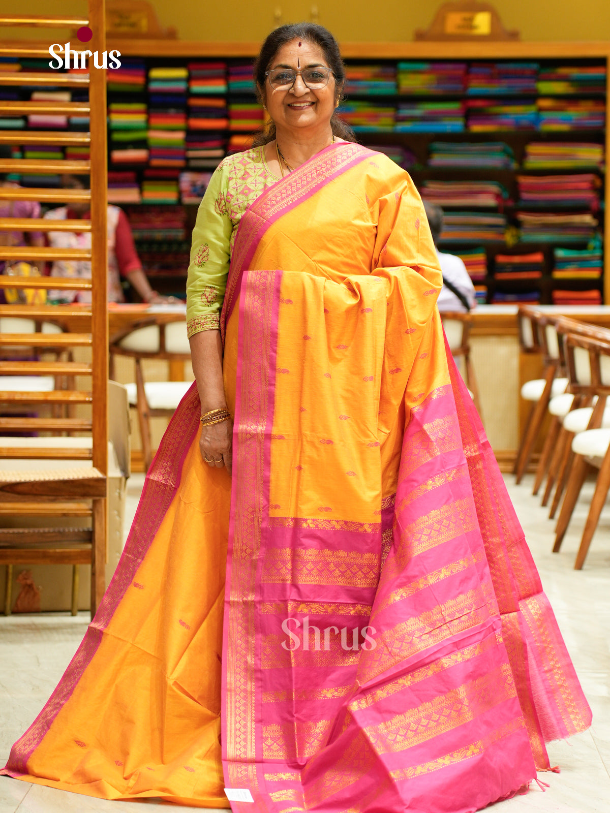 Kalyani Cotton Saree - EES23198 - Shop on Shrus.com