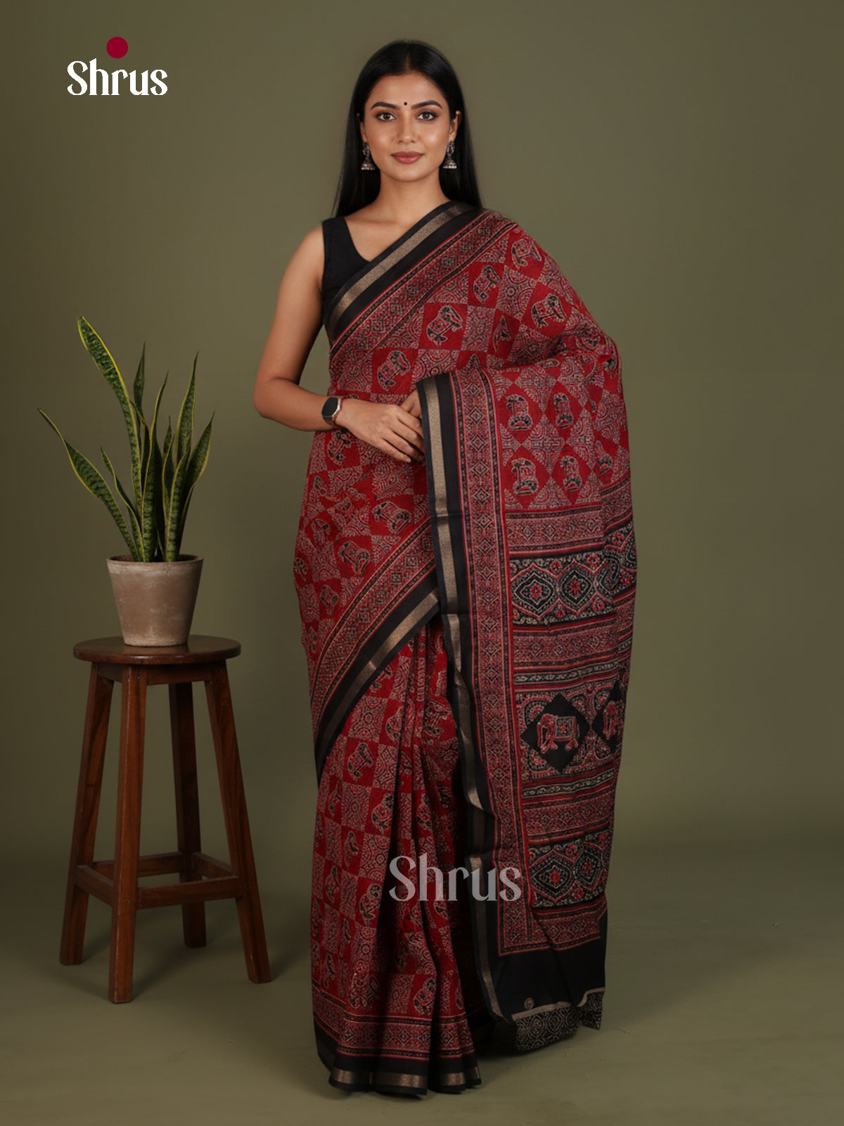 Art Modal Saree - EES25060 - Shop on Shrus.com