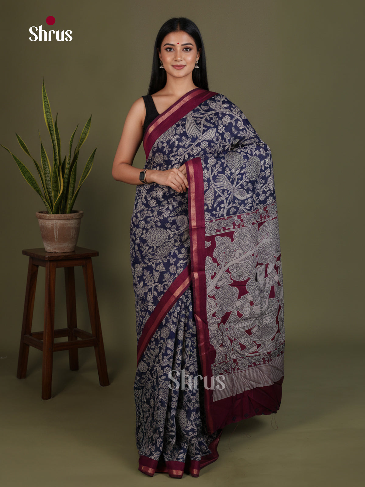 Art Modal Saree - EES25061 - Shop on Shrus.com
