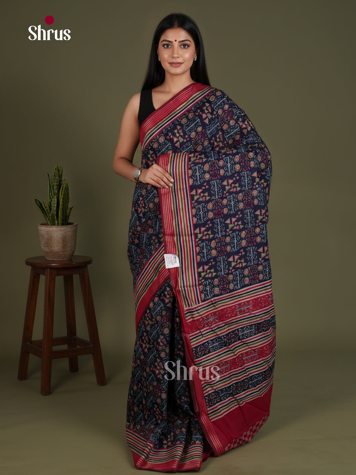 Art Modal Saree - EES25079 - Shop on Shrus.com