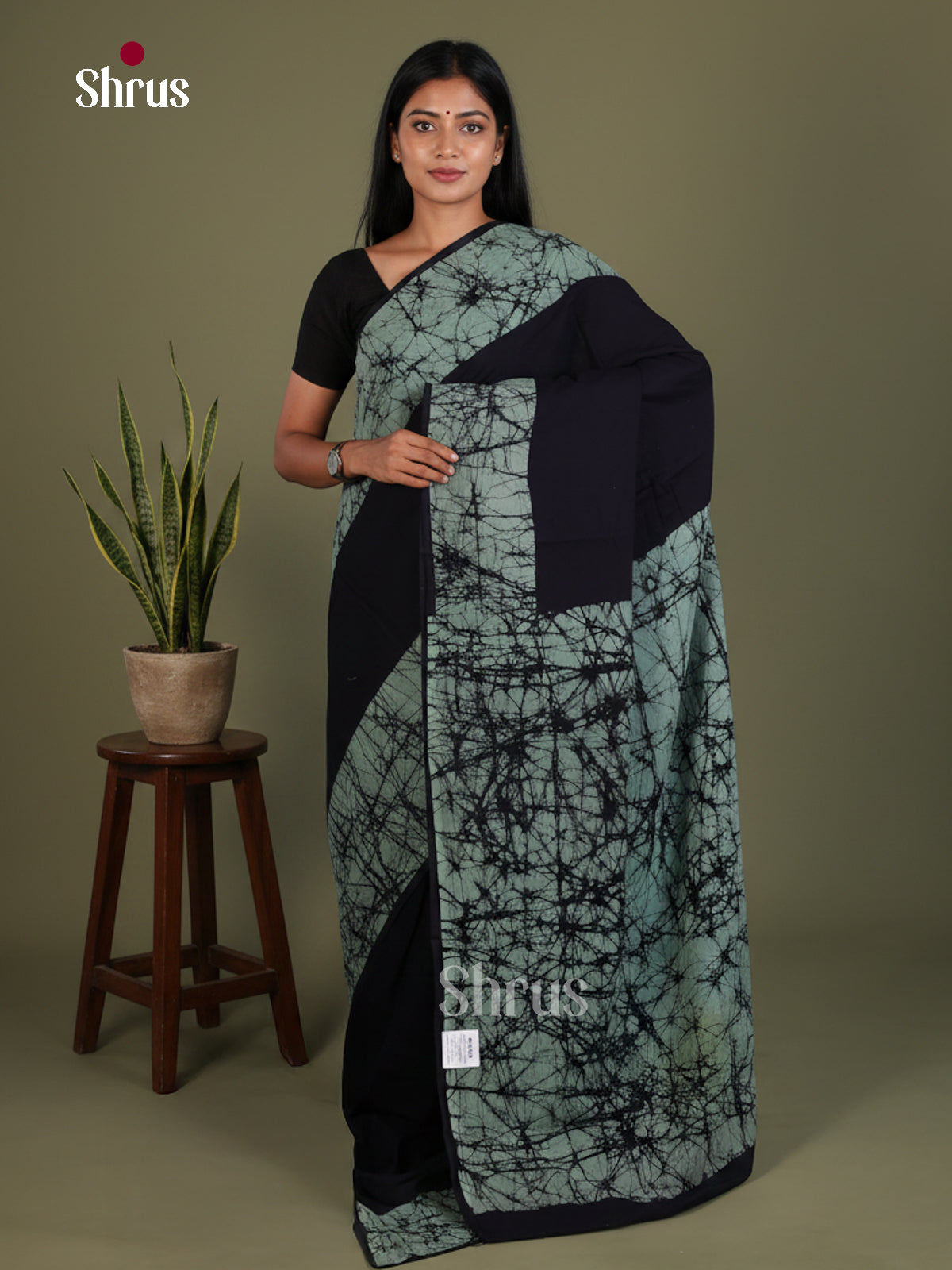 Jaipur cotton Saree - EES25099