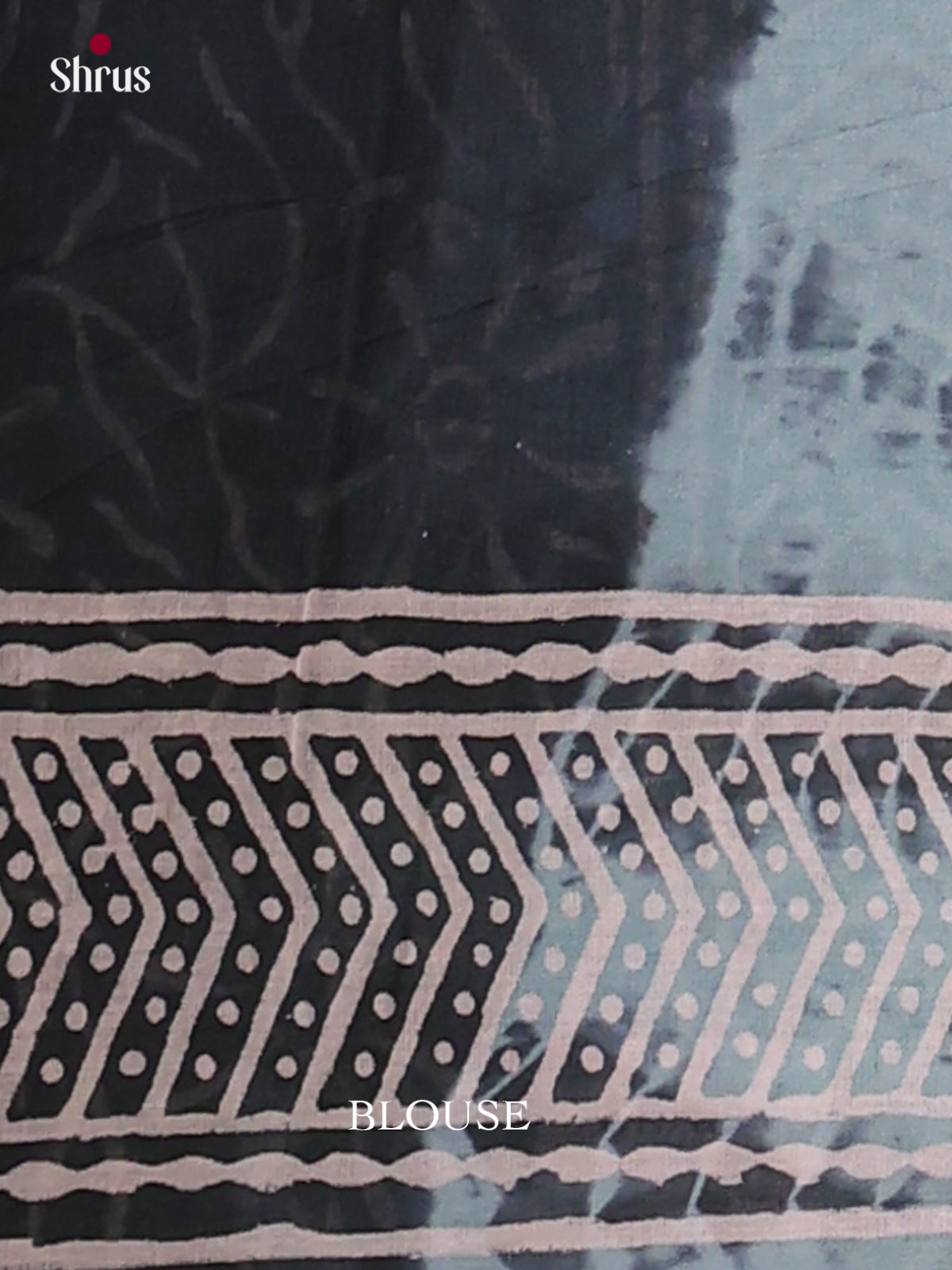 Black & Grey - Jaipur cotton Saree - EES25100