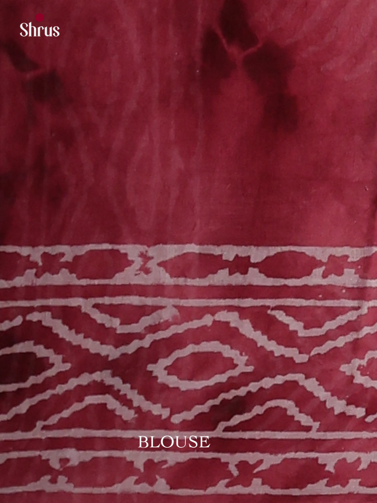 Maroon - Jaipur cotton Saree - EES25114
