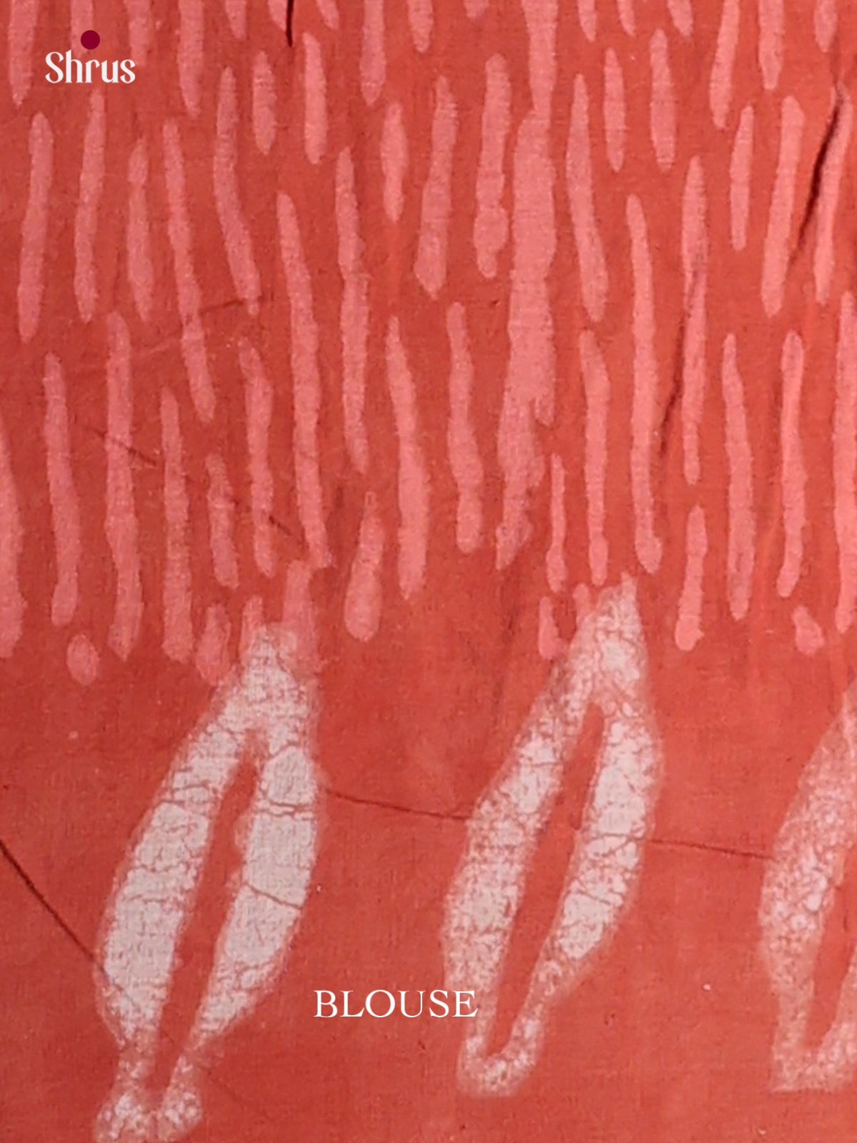 Orange - Jaipur cotton Saree - EES25117