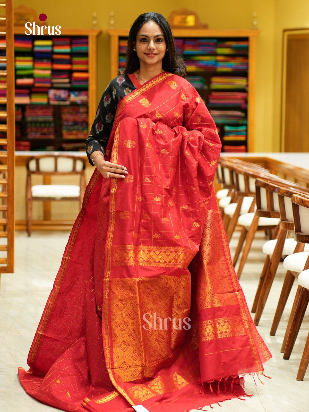 Kalyani Cotton Saree - EES26009 - Shop on Shrus.com