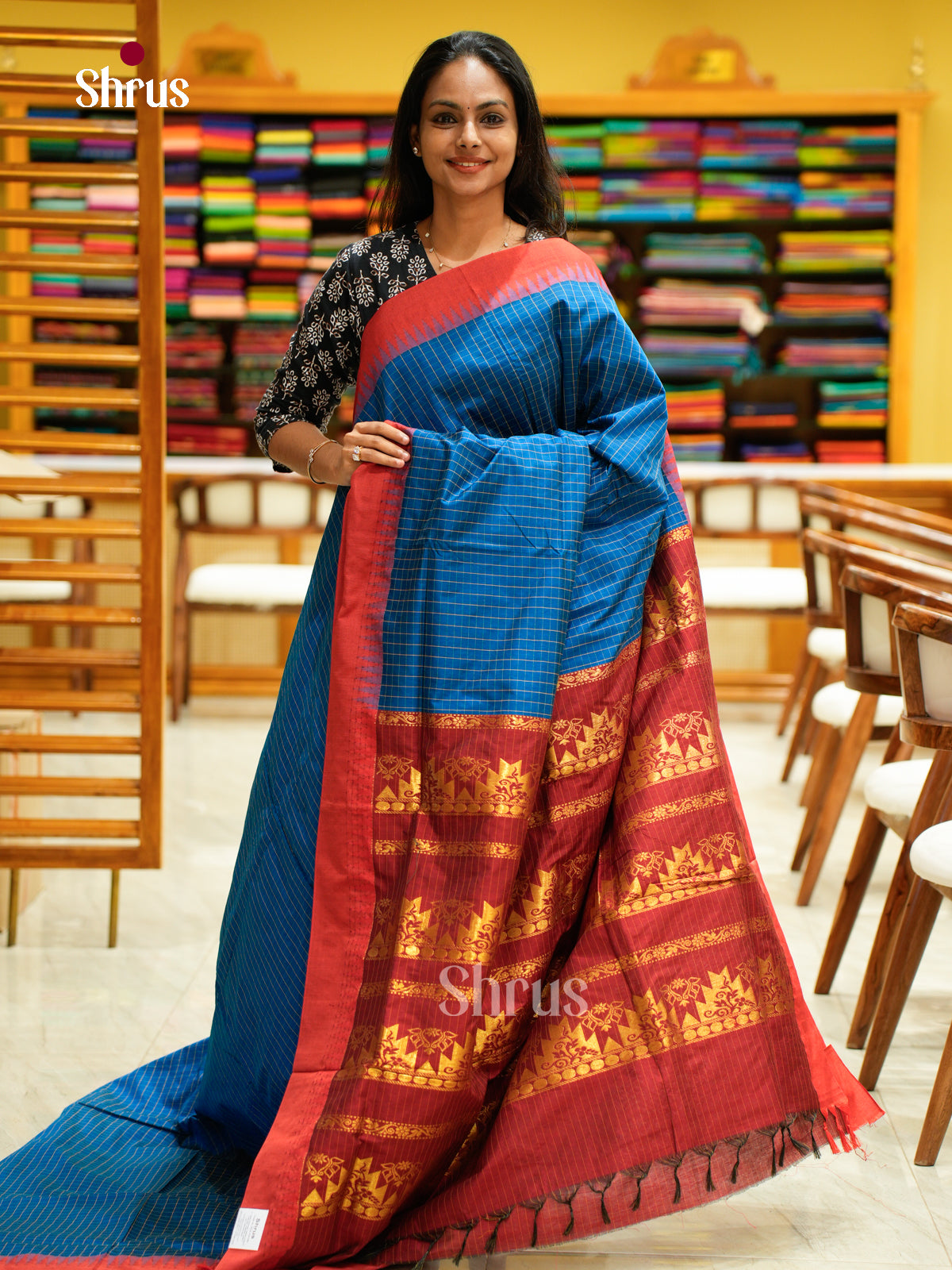 Kalyani Cotton Saree - EES26018 - Shop on Shrus.com