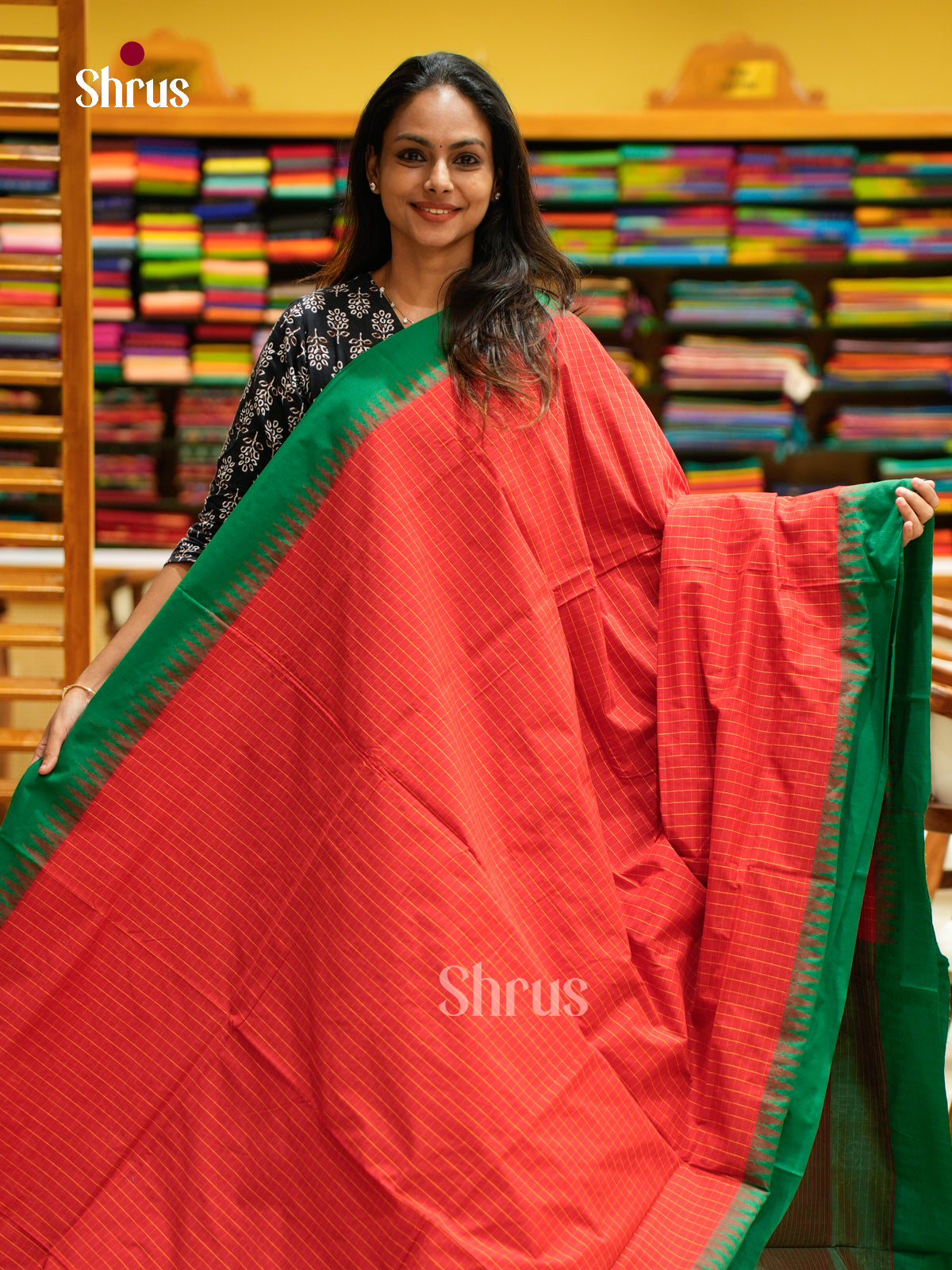 Kalyani Cotton Saree - EES26020 - Shop on Shrus.com