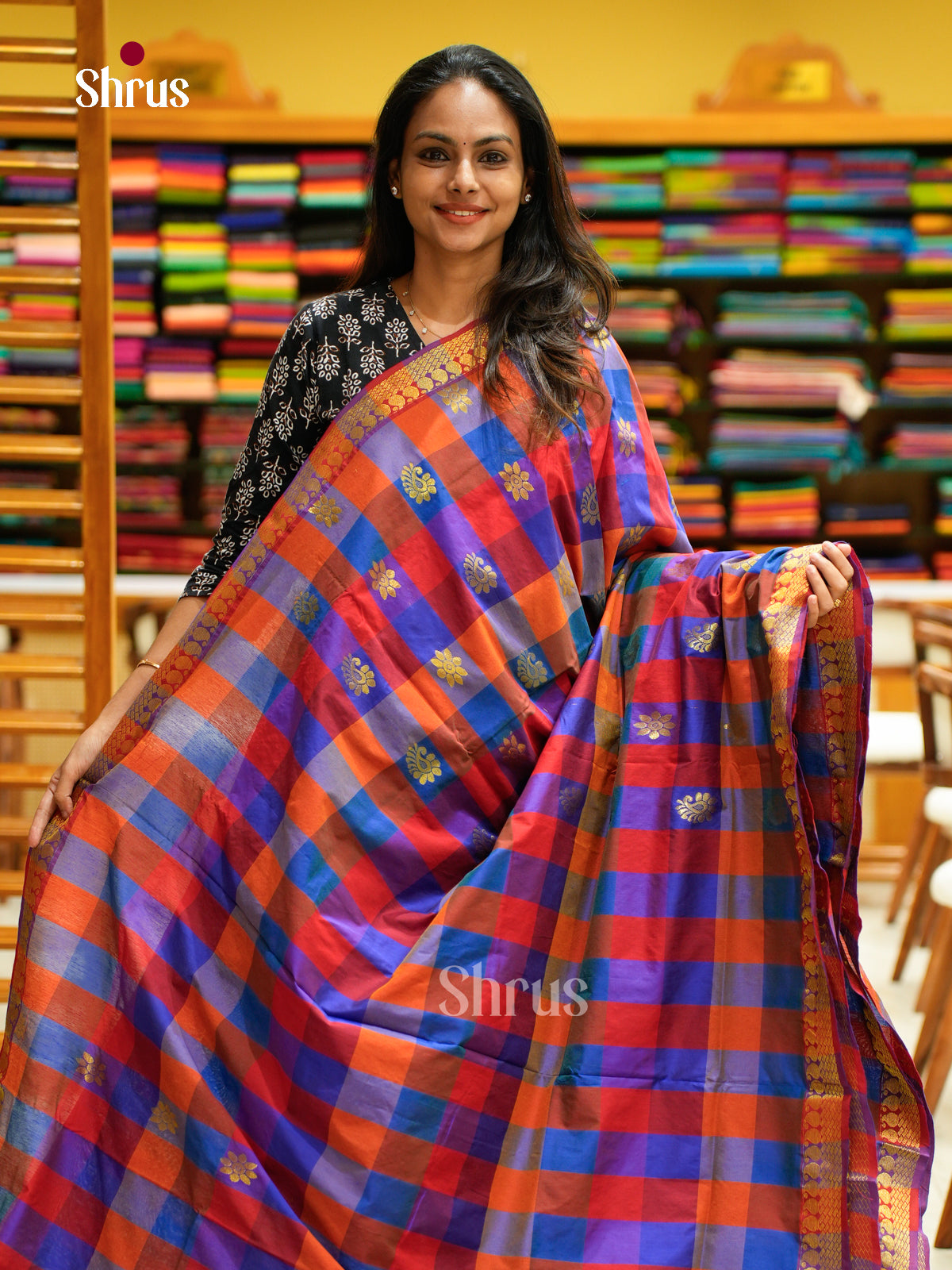 Kalyani Cotton Saree - EES26022 - Shop on Shrus.com