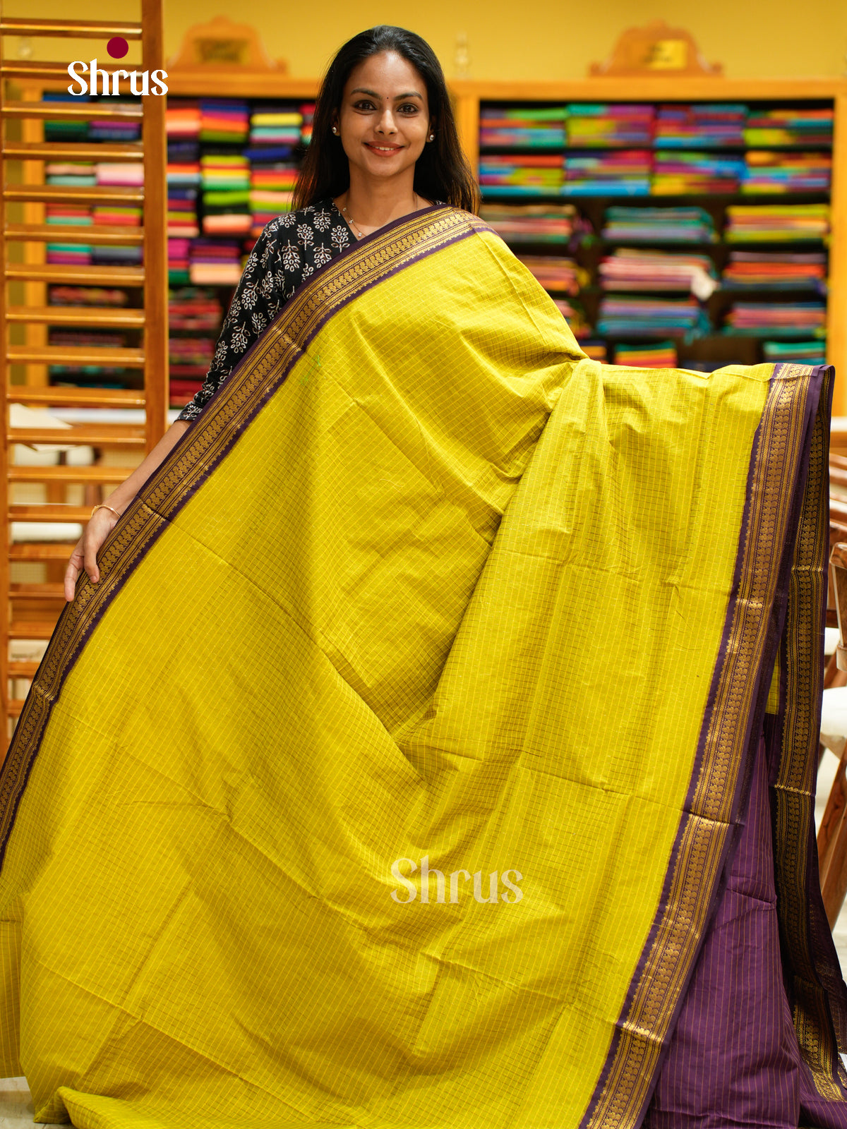 Kalyani Cotton Saree - EES26028 - Shop on Shrus.com