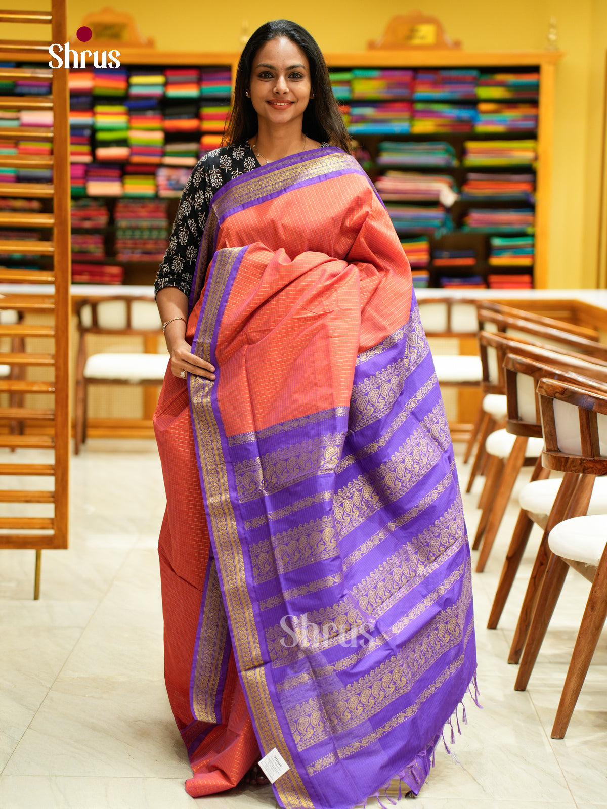 Kalyani Cotton Saree - EES26031 - Shop on Shrus.com