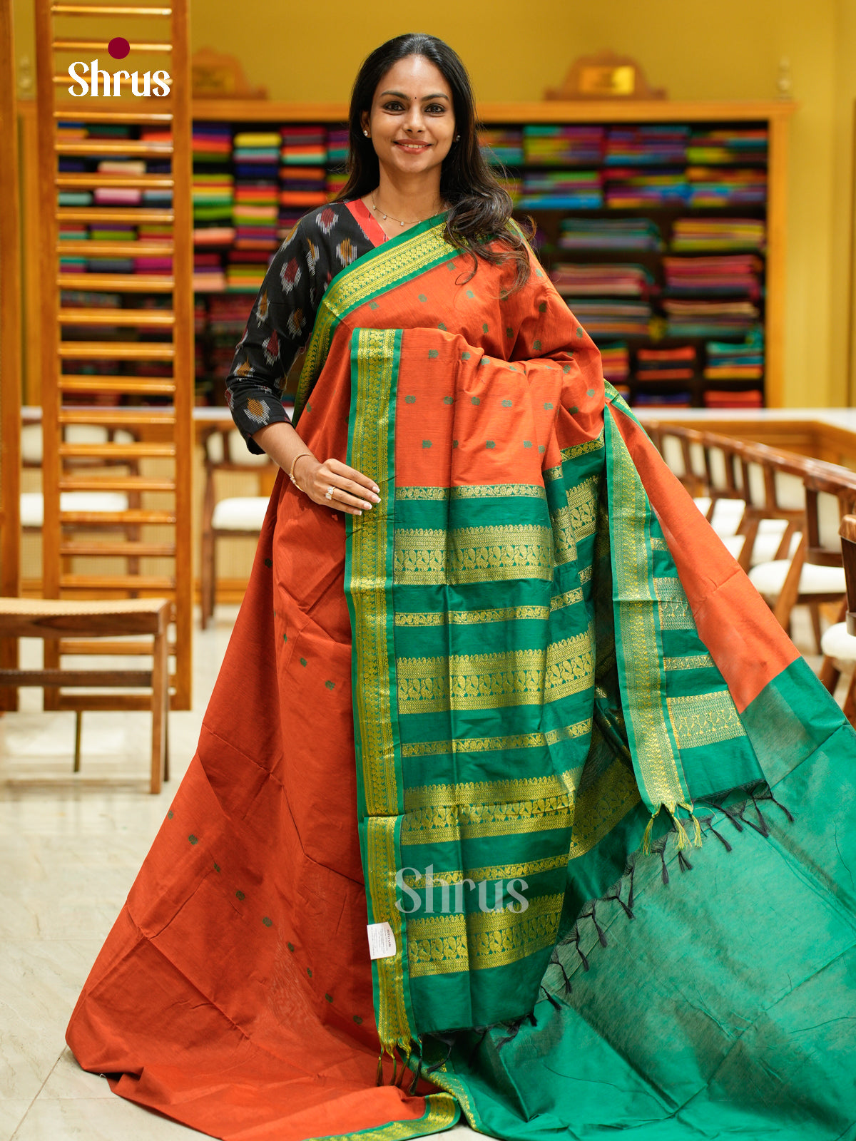 Kalyani Cotton Saree - EES26050 - Shop on Shrus.com
