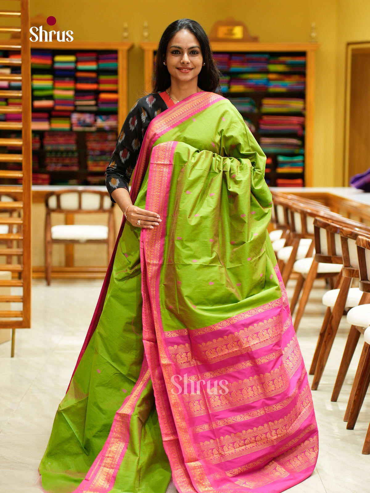 Kalyani Cotton Saree - EES26052 - Shop on Shrus.com