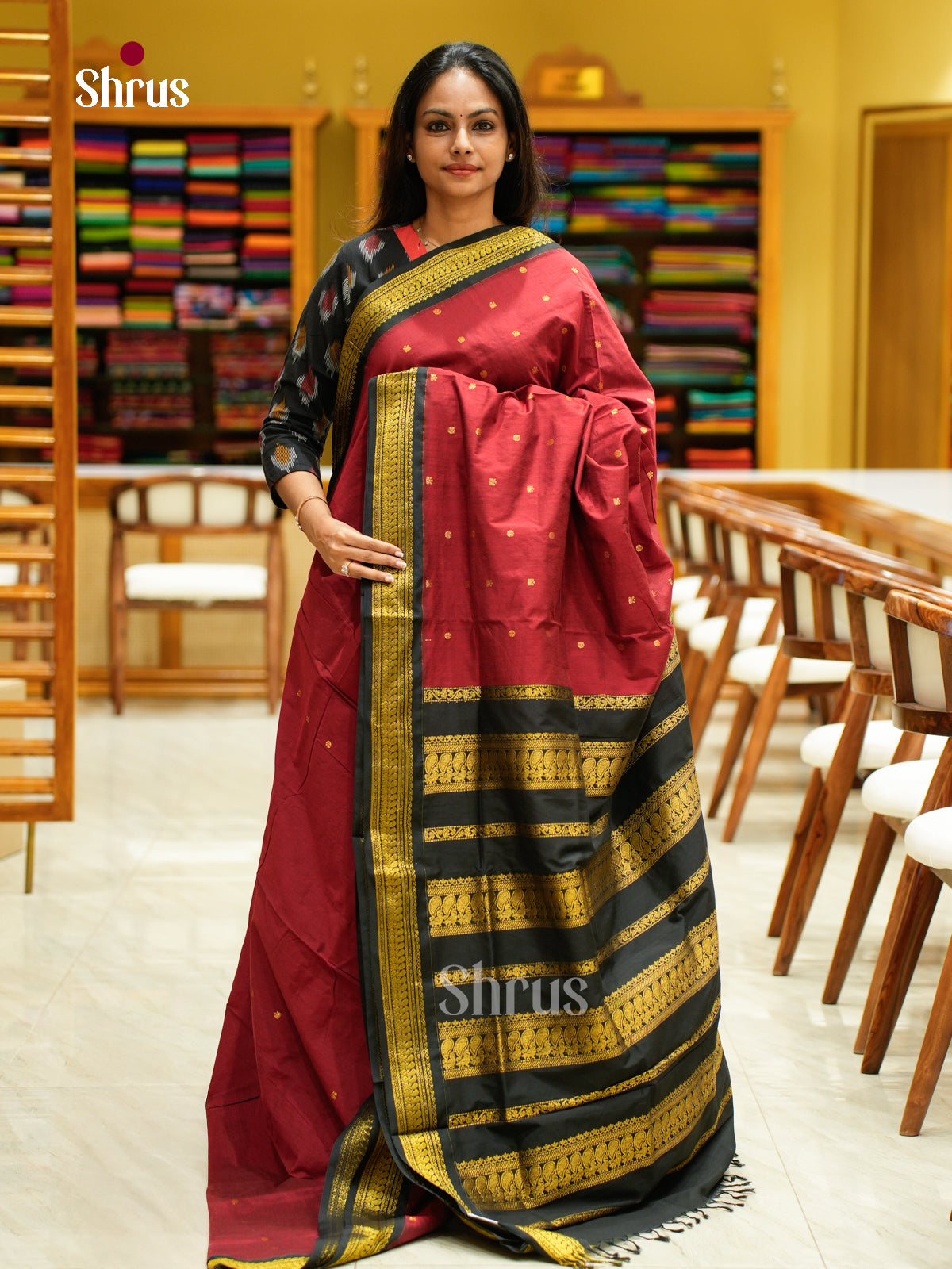 Kalyani Cotton Saree - EES26056 - Shop on Shrus.com