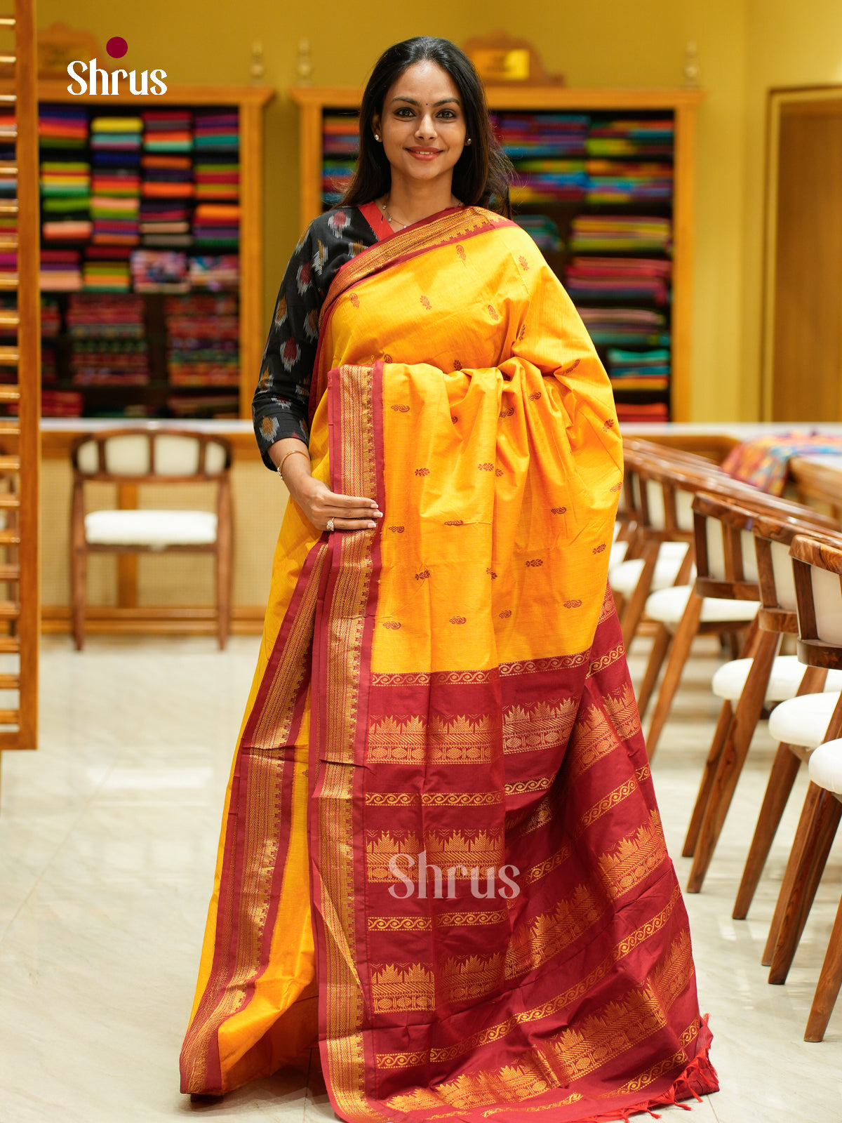 Kalyani Cotton Saree - EES26059 - Shop on Shrus.com