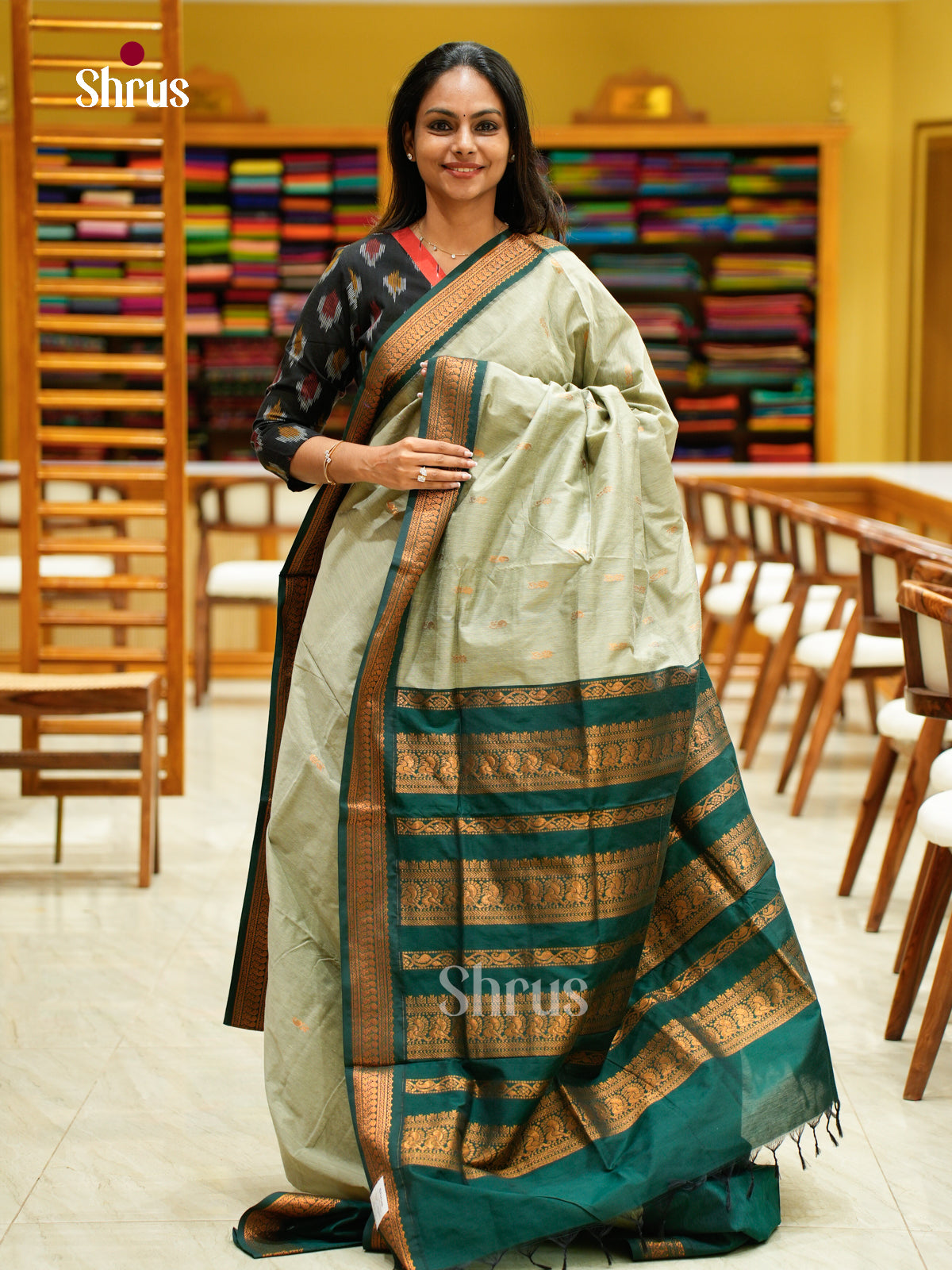 Kalyani Cotton Saree - EES26060 - Shop on Shrus.com