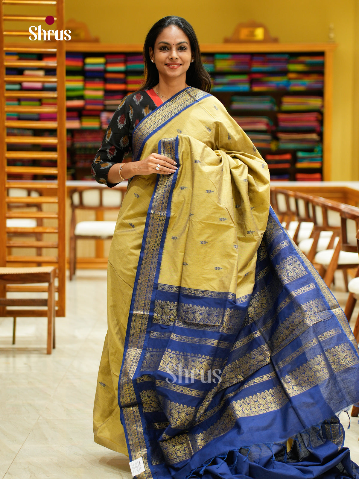 Kalyani Cotton Saree - EES26065 - Shop on Shrus.com