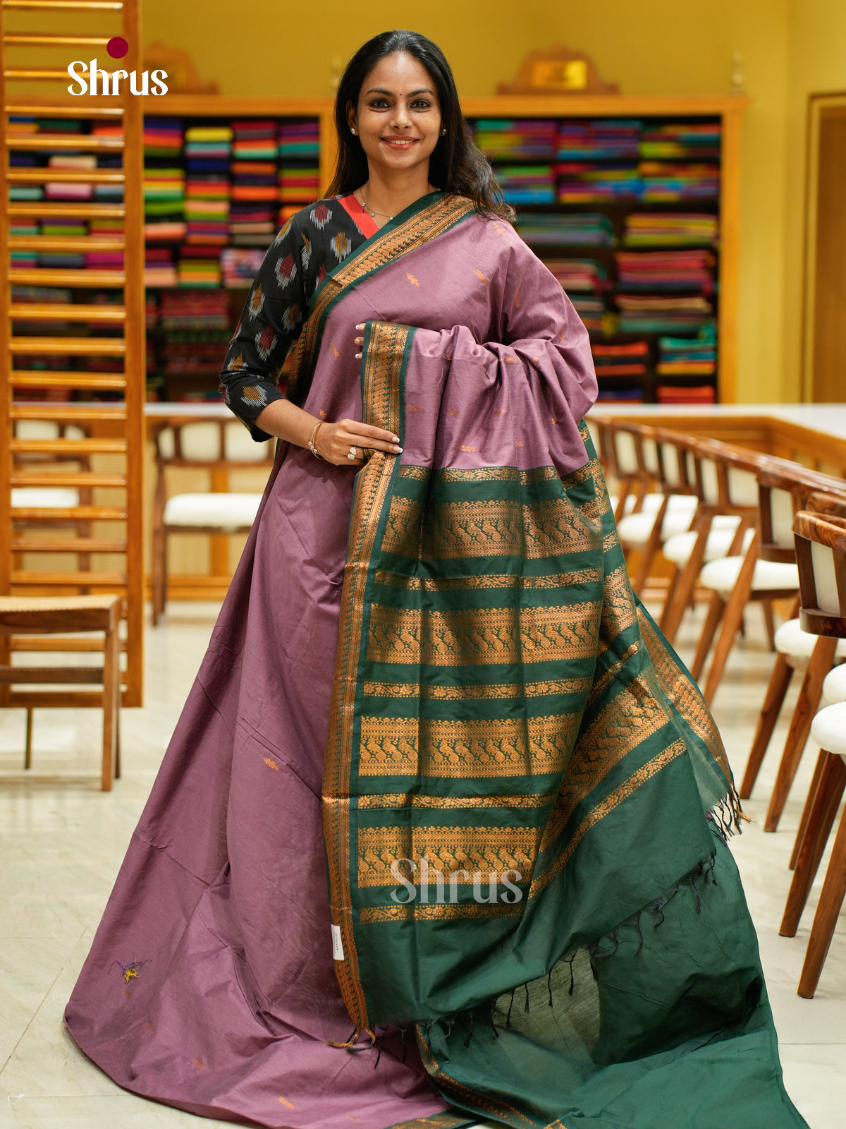 Kalyani Cotton Saree - EES26067 - Shop on Shrus.com