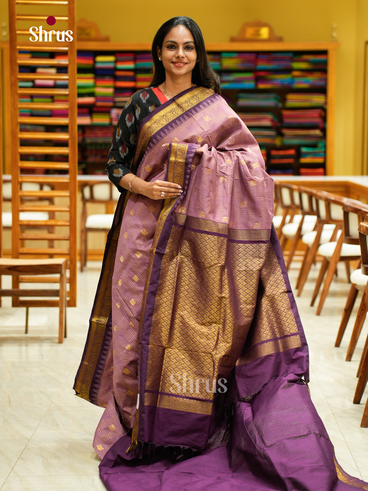 Kalyani Cotton Saree - EES26069 - Shop on Shrus.com