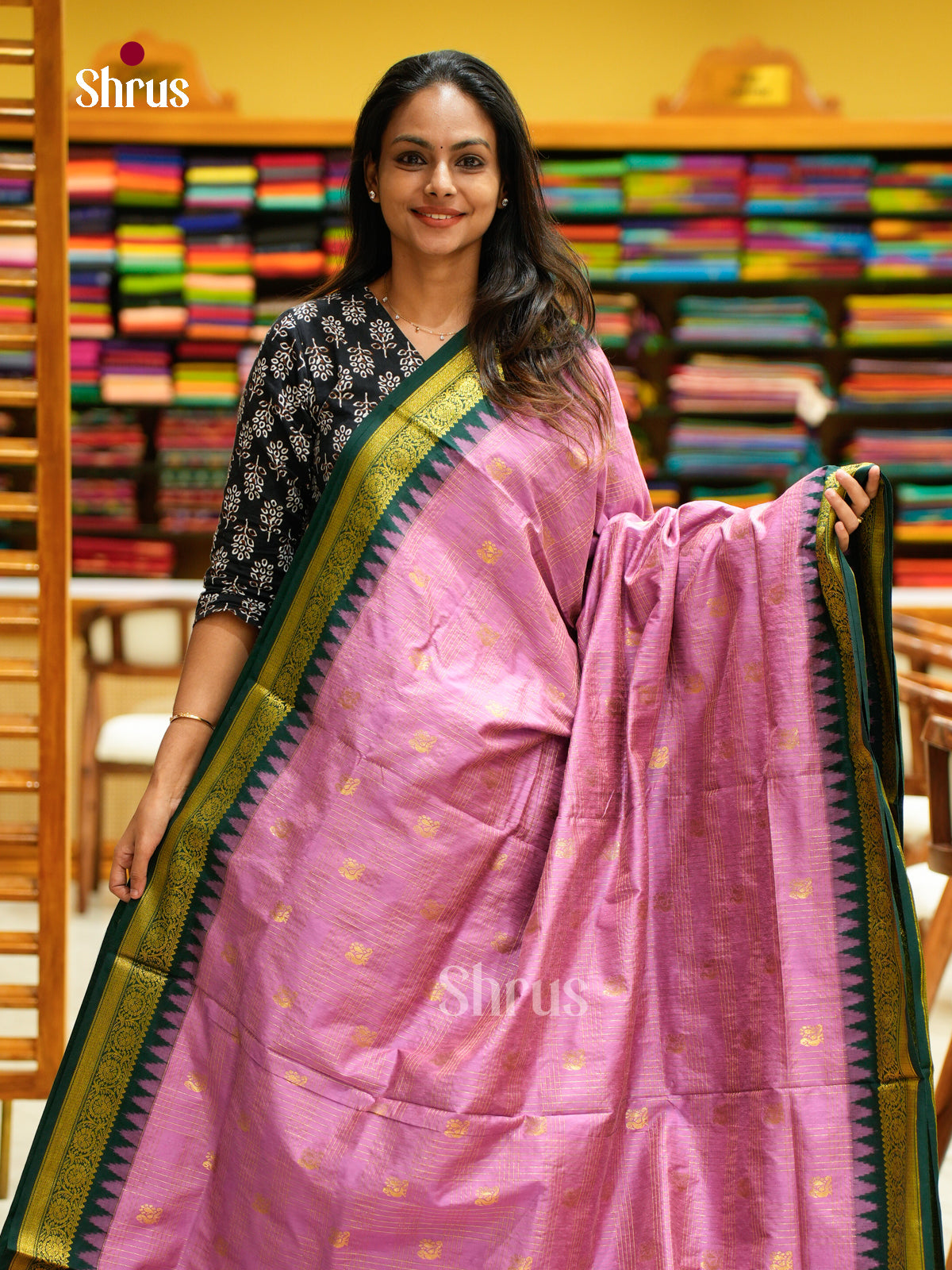 Kalyani Cotton Saree - EES26072 - Shop on Shrus.com