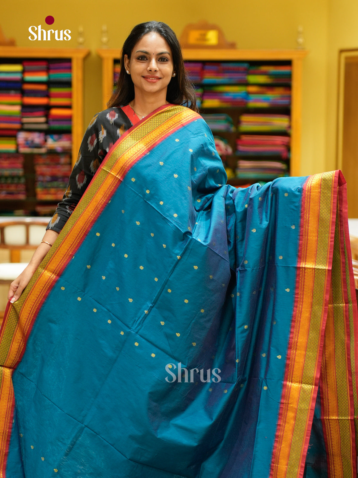 Kalyani Cotton Saree - EES26084 - Shop on Shrus.com