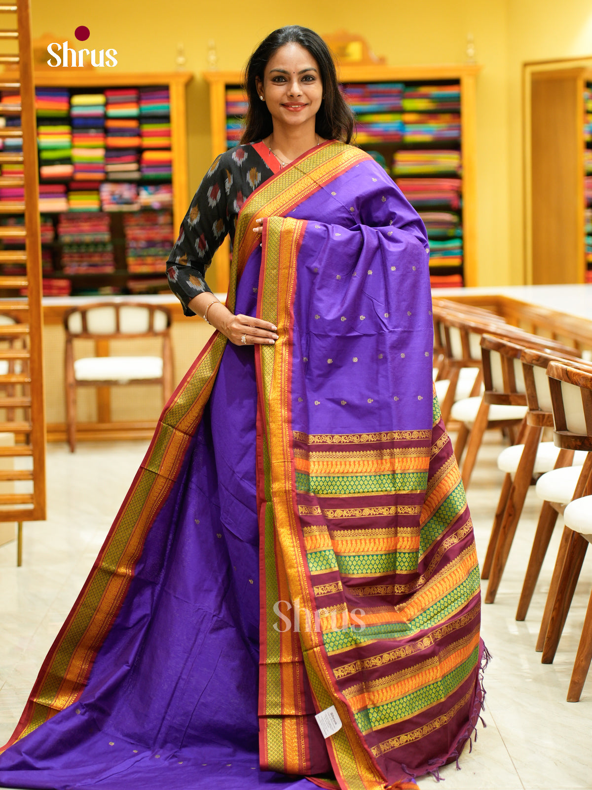 Kalyani Cotton Saree - EES26086 - Shop on Shrus.com