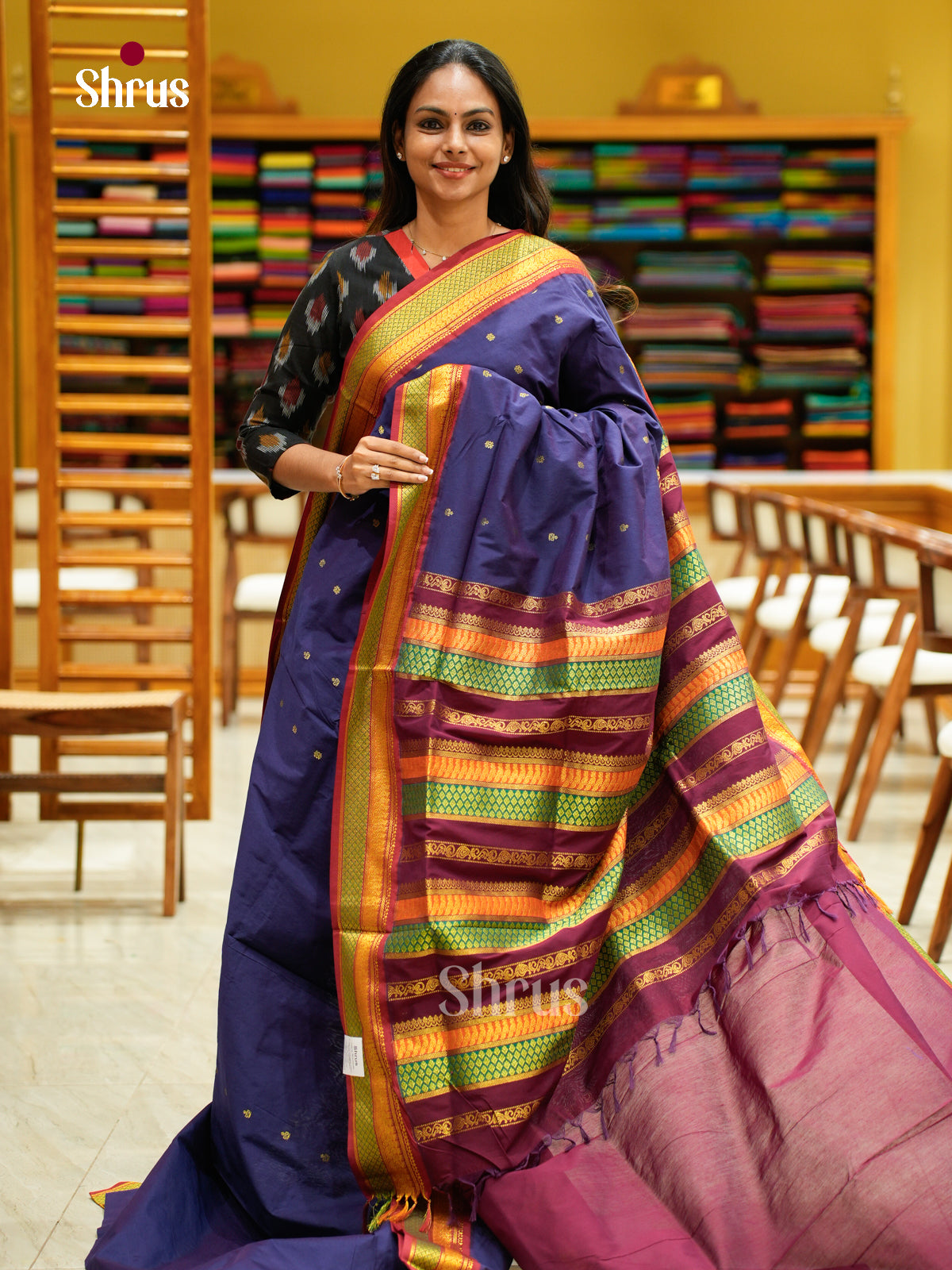 Kalyani Cotton Saree - EES26087 - Shop on Shrus.com