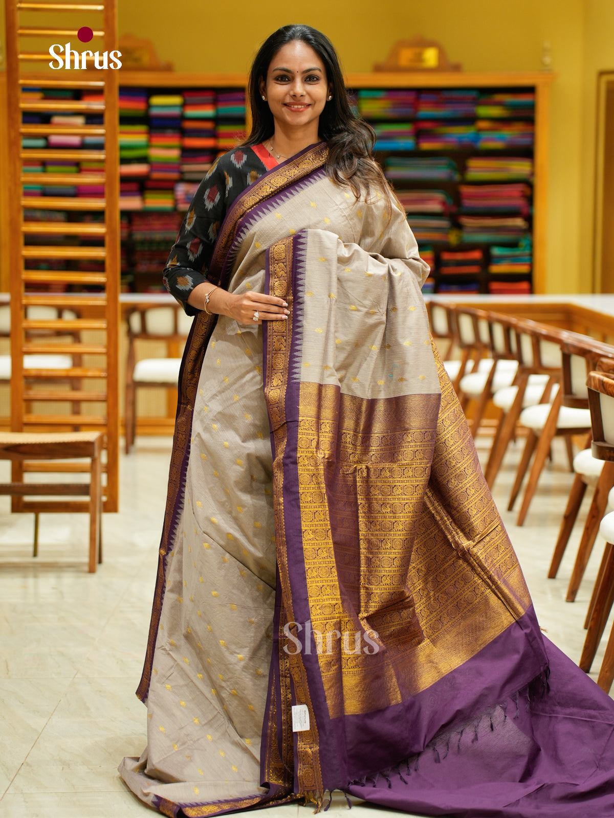 Kalyani Cotton Saree - EES26092 - Shop on Shrus.com