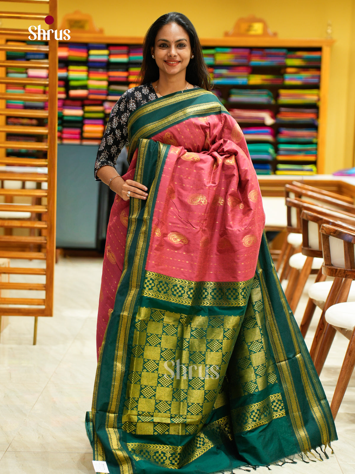Kalyani Cotton Saree - EES26107 - Shop on Shrus.com