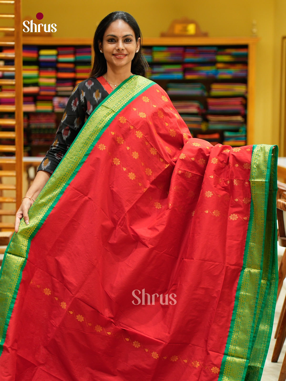 Kalyani Cotton Saree - EES26122 - Shop on Shrus.com