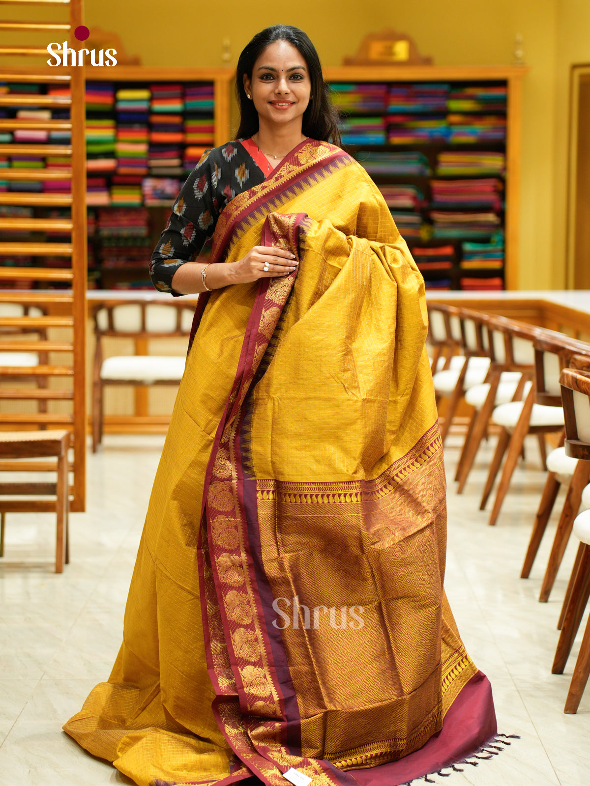 Kalyani Cotton Saree - EES26126 - Shop on Shrus.com