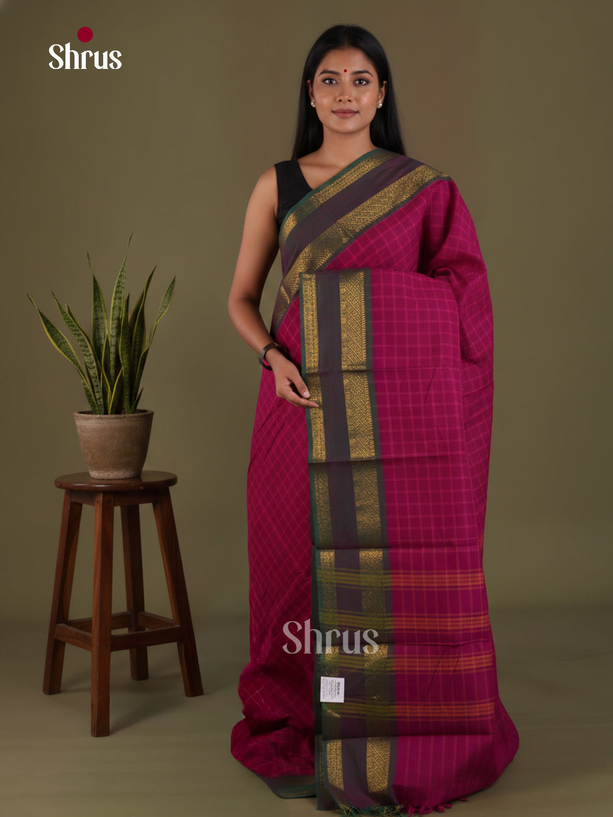 Chettinad Cotton Saree - EES26146