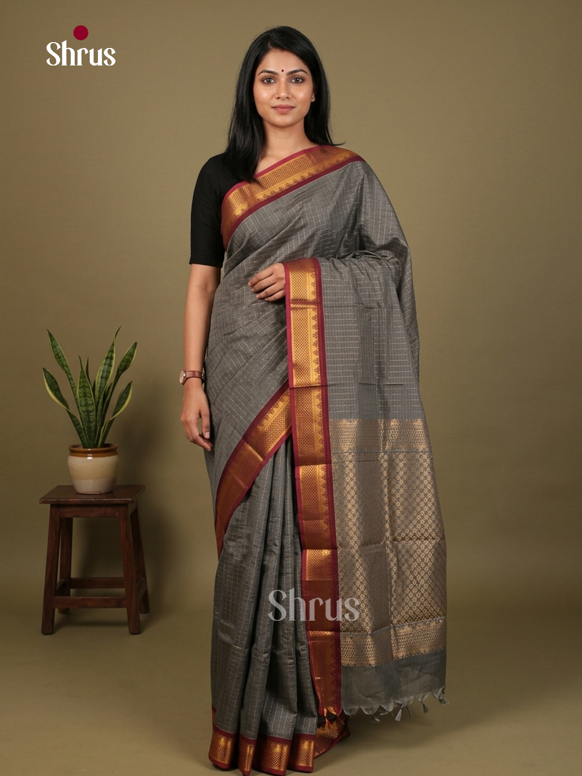 Chettinad Cotton Saree - EES26162