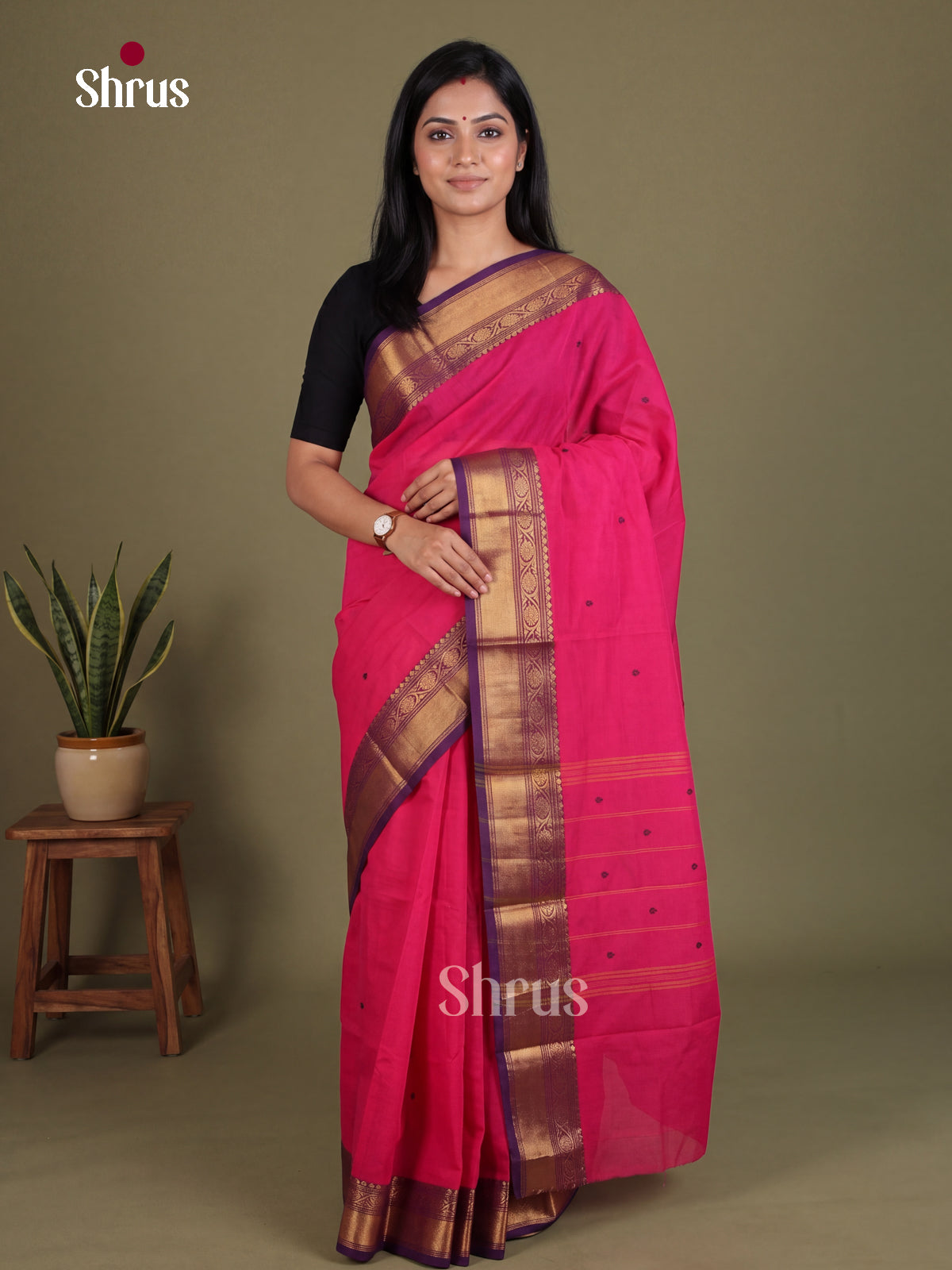 Chettinad Cotton Saree - EES26188