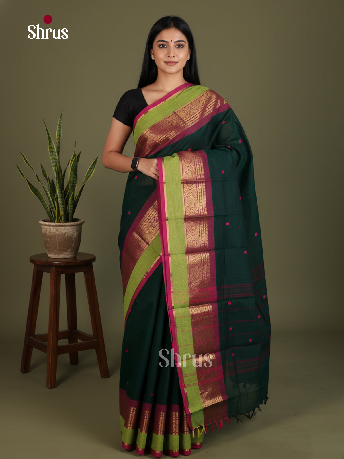 Chettinad Cotton Saree - EES26233