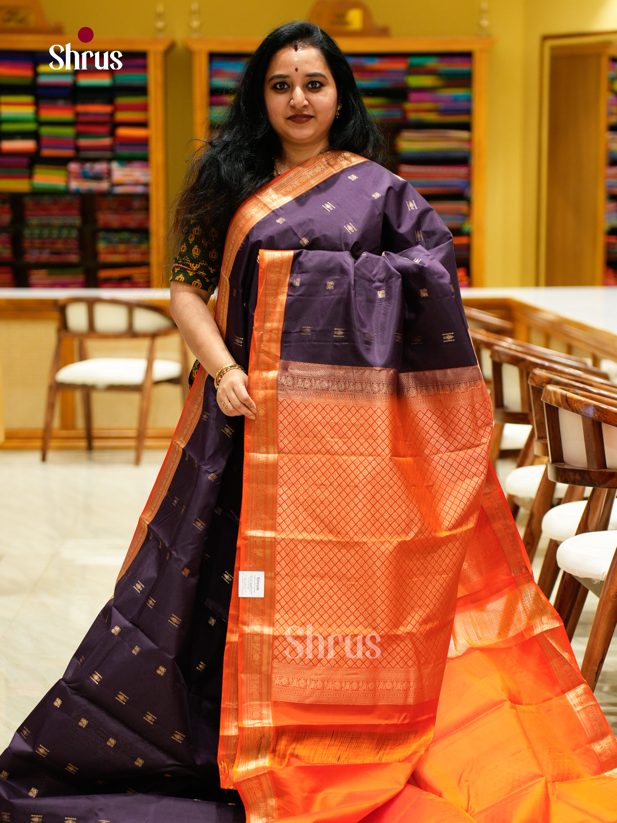 Kanchipuram silk Saree - EES27004