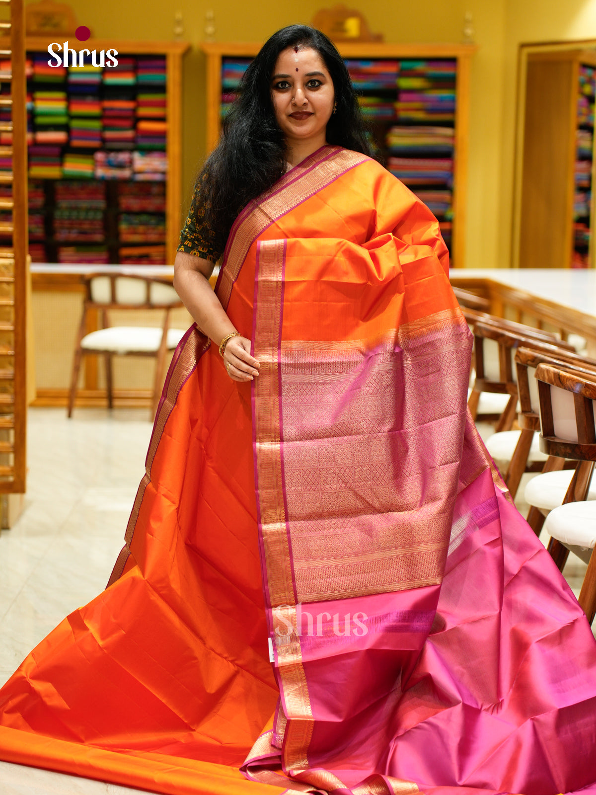 Kanchipuram silk Saree - EES27006