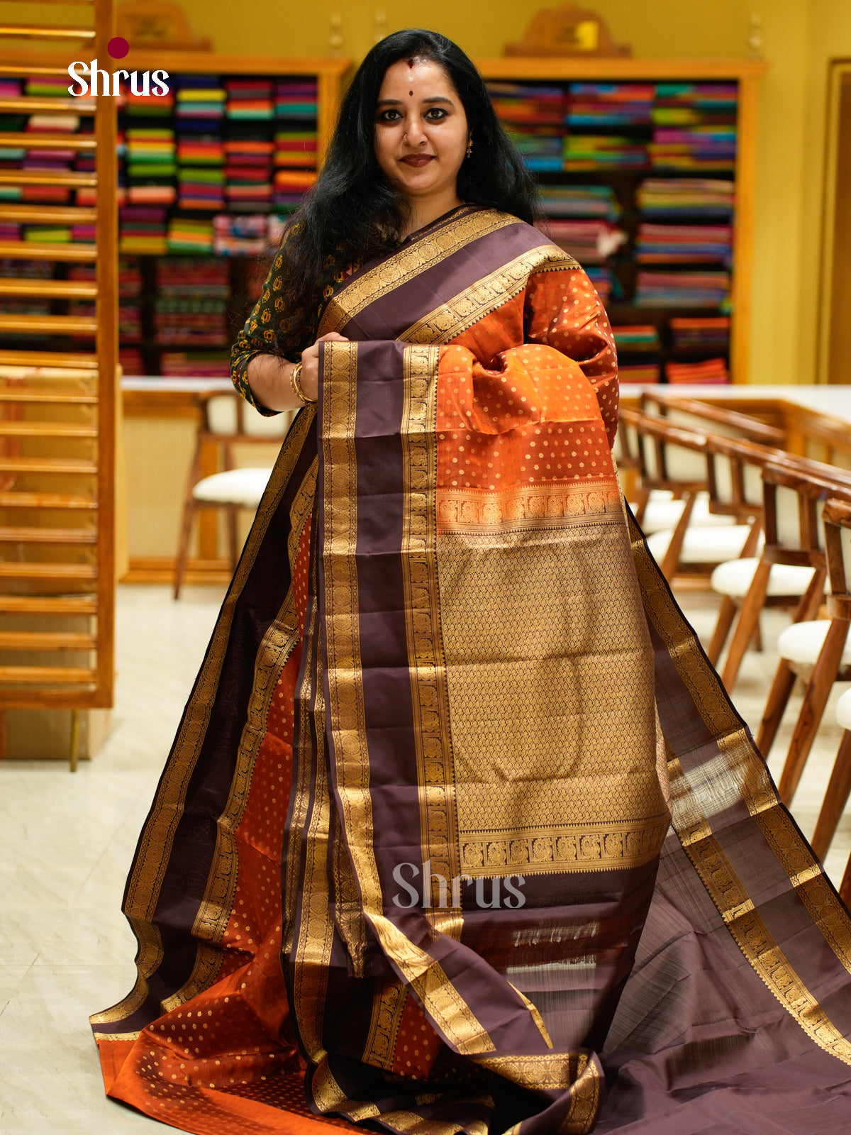 Kanchipuram silk Saree - EES27023