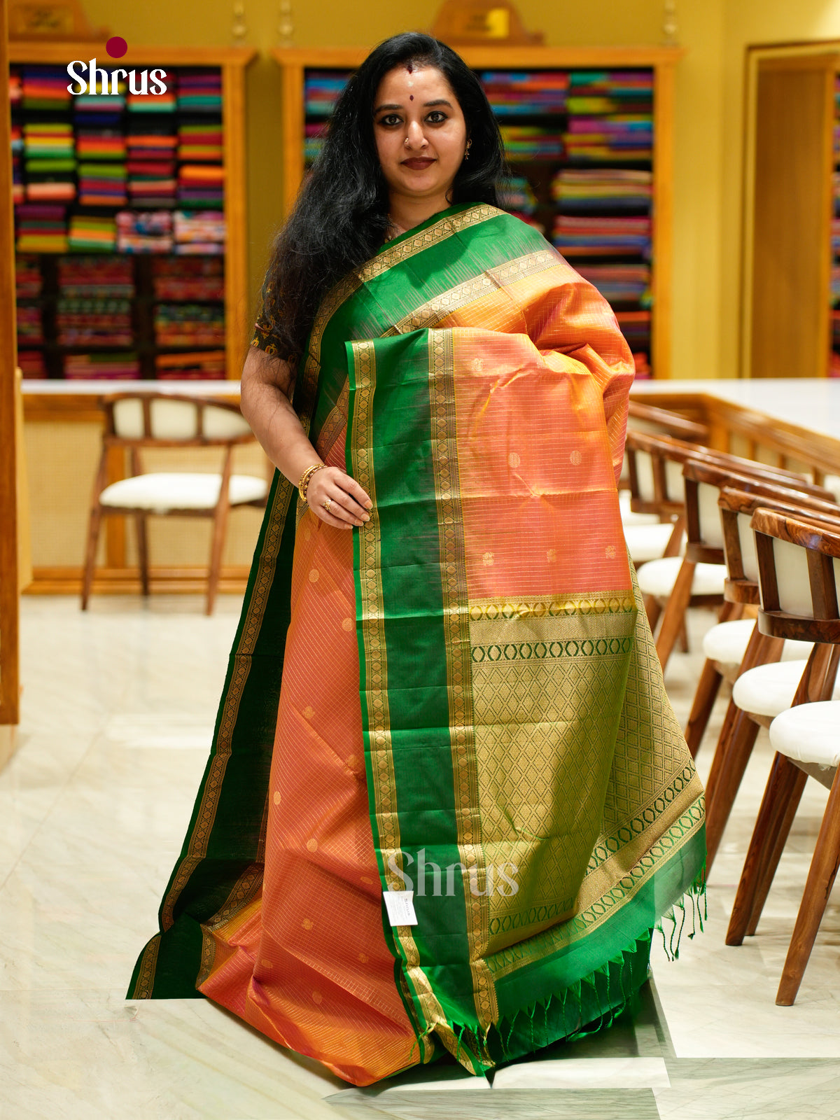 Kanchipuram silk Saree - EES27028