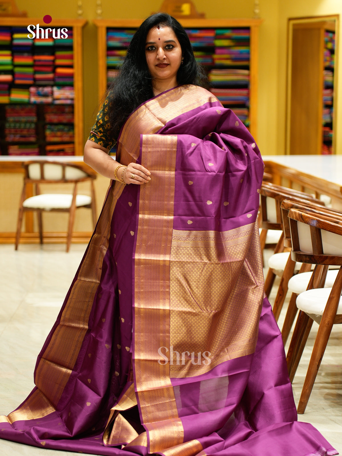 Kanchipuram silk Saree - EES27036