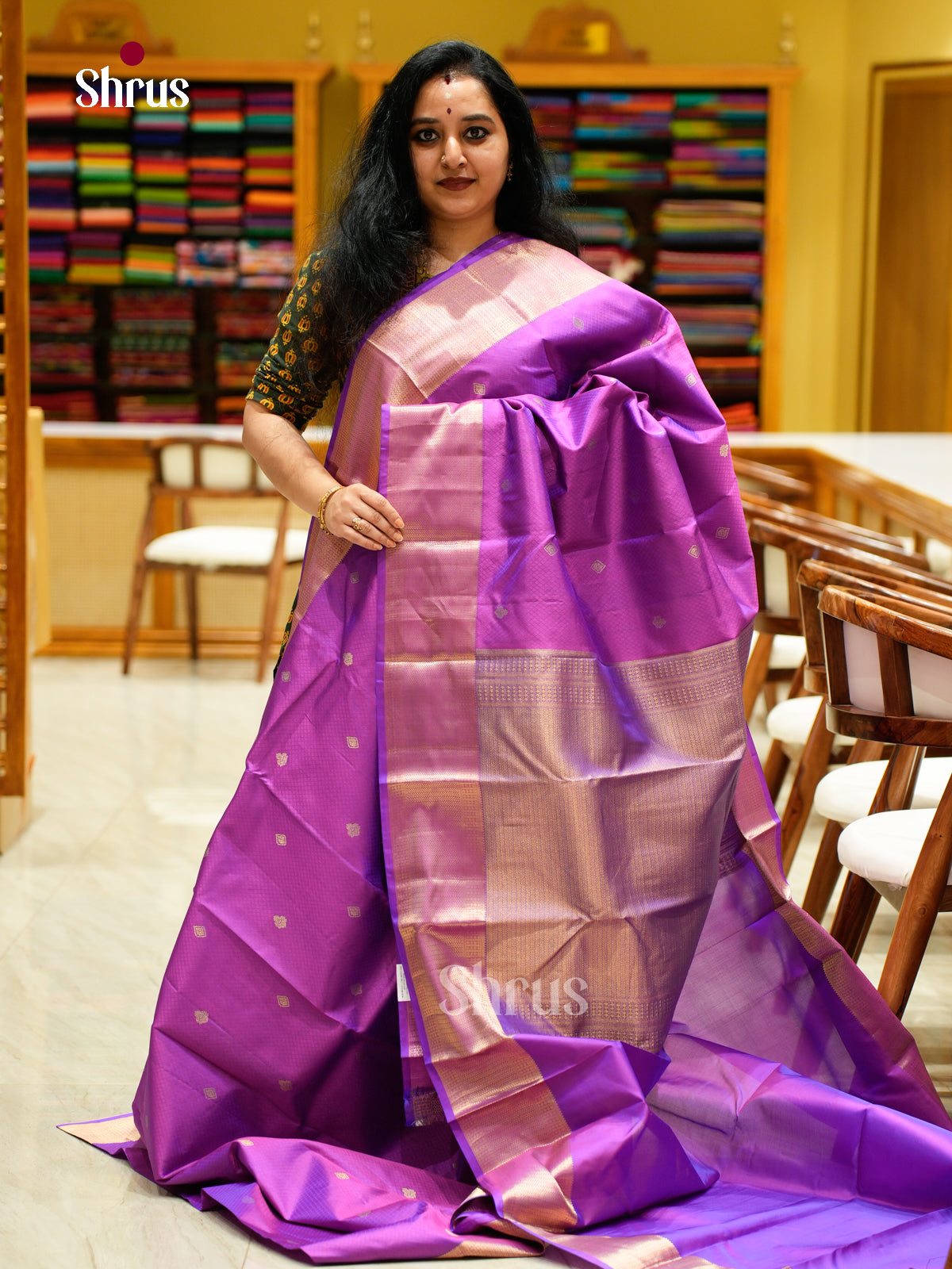Kanchipuram silk Saree - EES27037