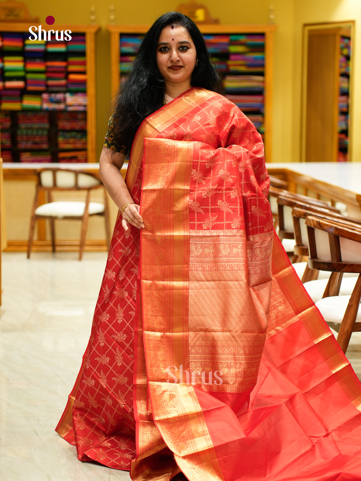 Kanchipuram silk Saree - EES27045