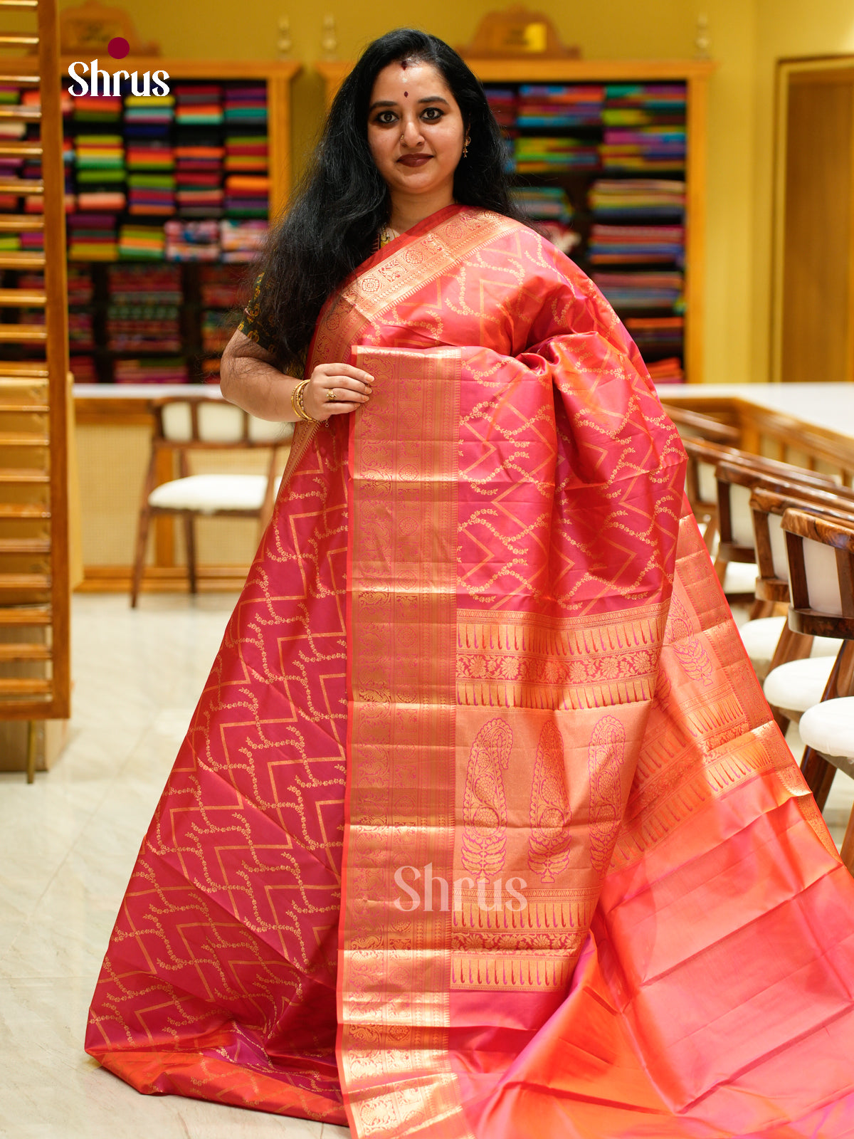 Kanchipuram silk Saree - EES27049