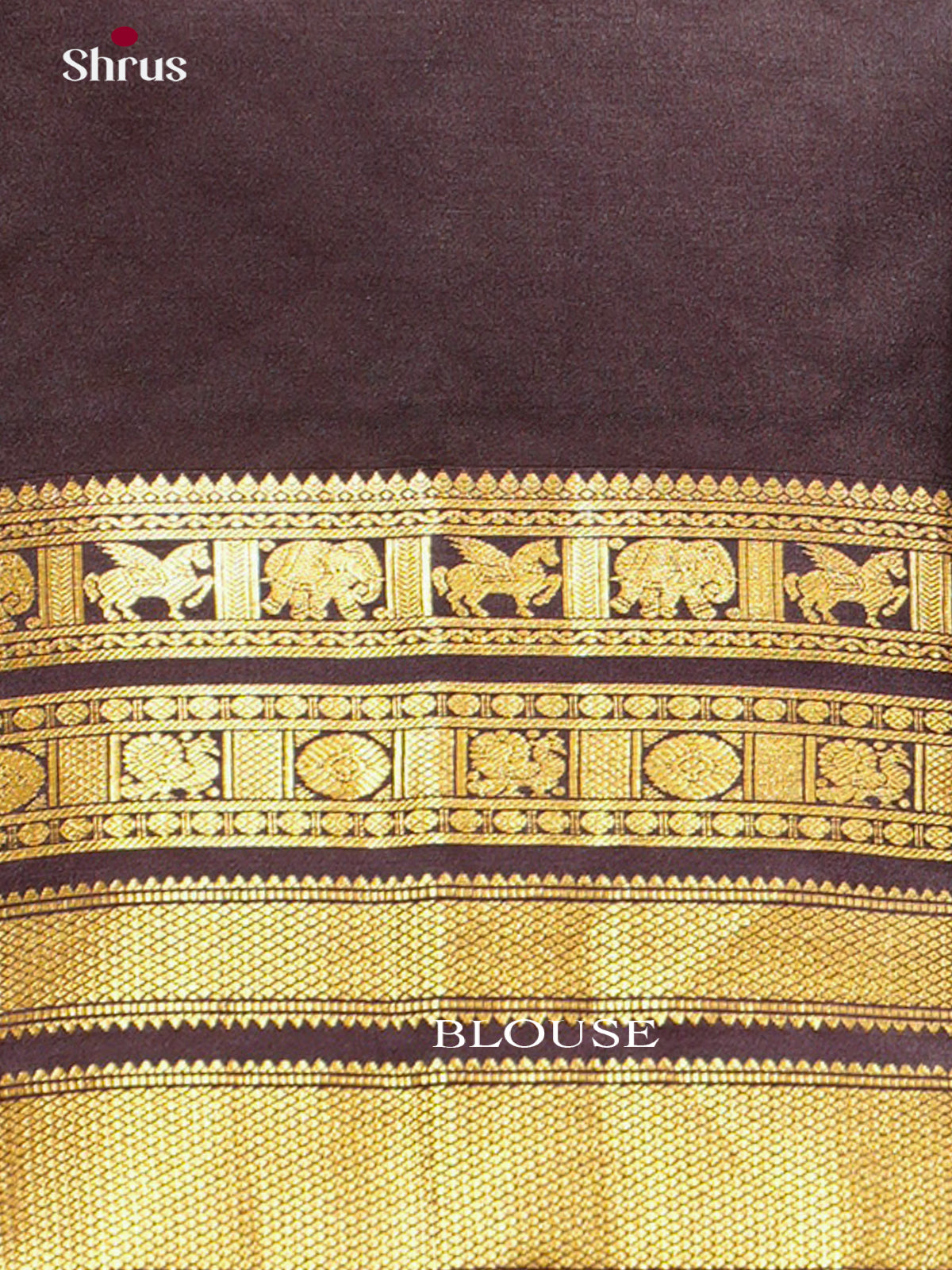 Kanchipuram silk Saree - EES27083 - Shop on Shrus.com