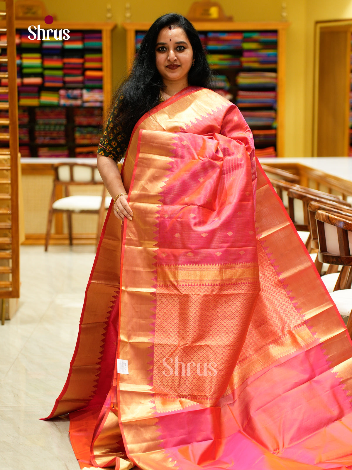 Kanchipuram silk Saree - EES27100